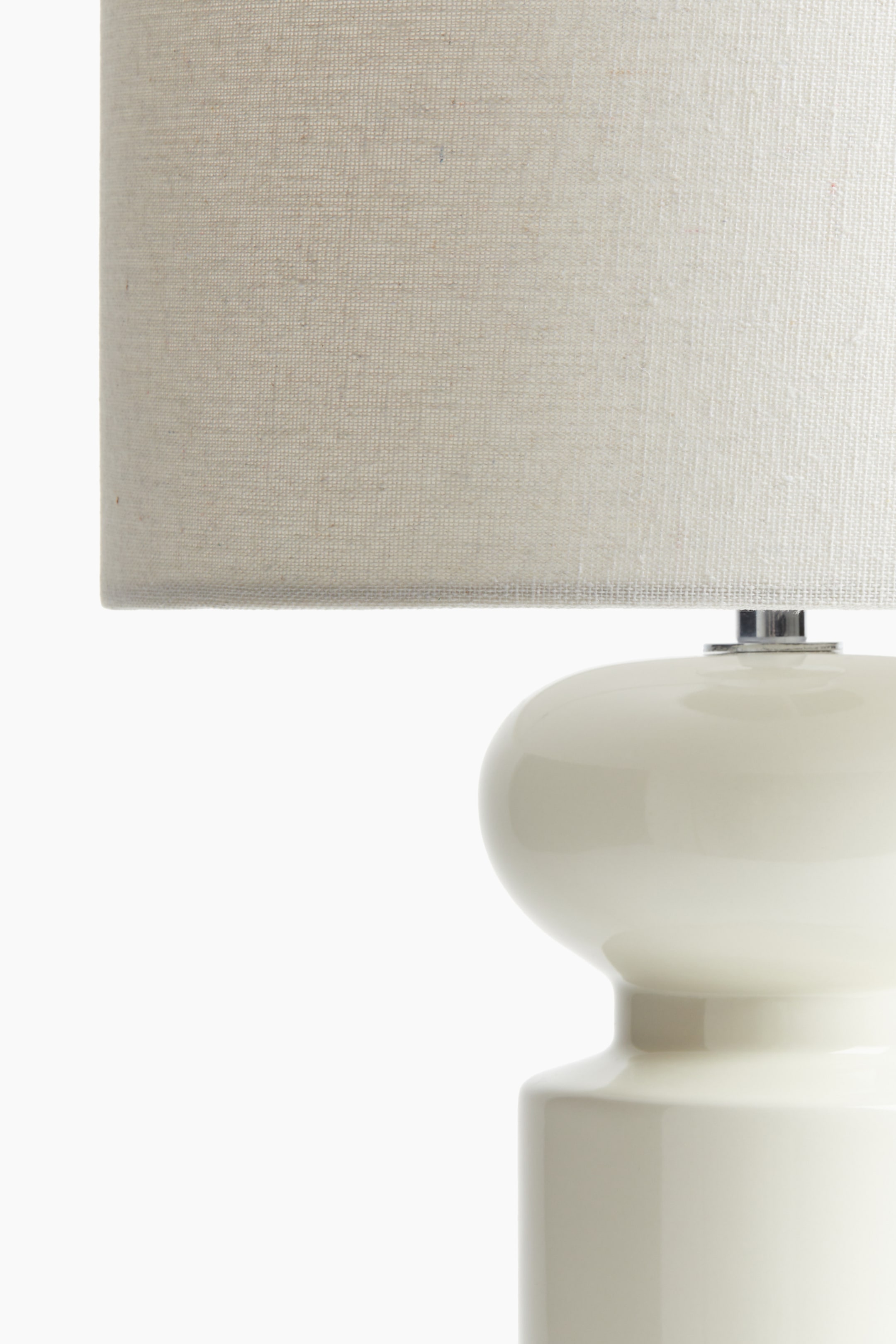 View larger image: Stoneware table lamp - White - Home All | H&M GB 3