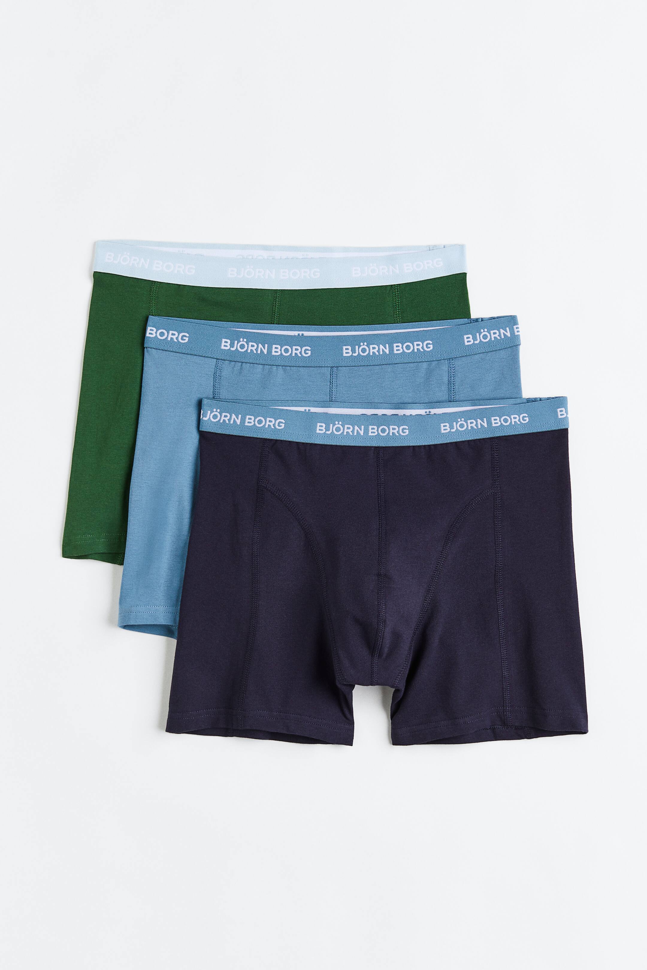 Se større billede: Björn Borg Cotton Stretch Boxer 3p - Multicolor - Björn Borg - HERRE | H&M DK 1