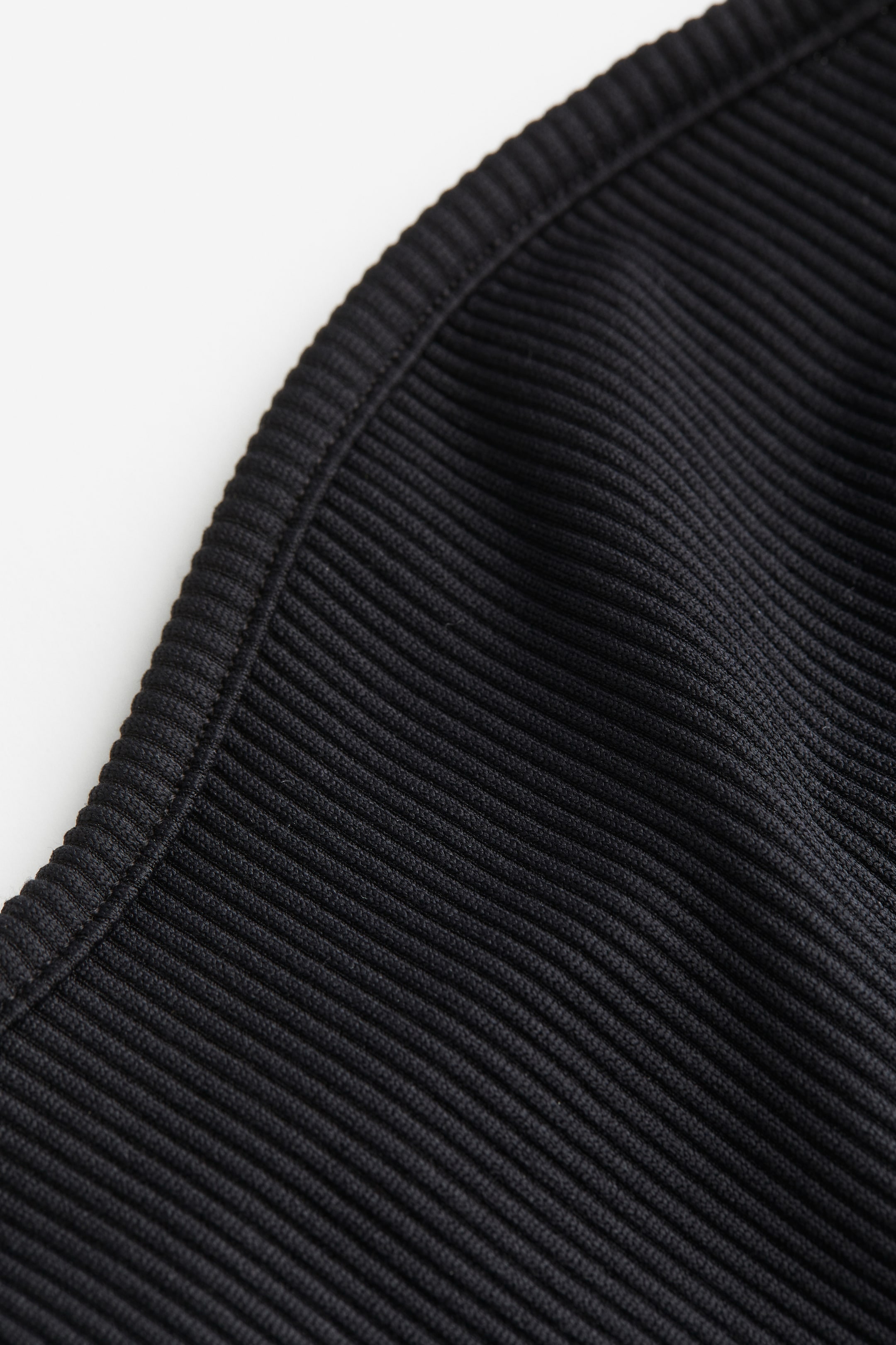 View larger image: Rib Bandeau Top - Black - Ladies | H&M AU 2