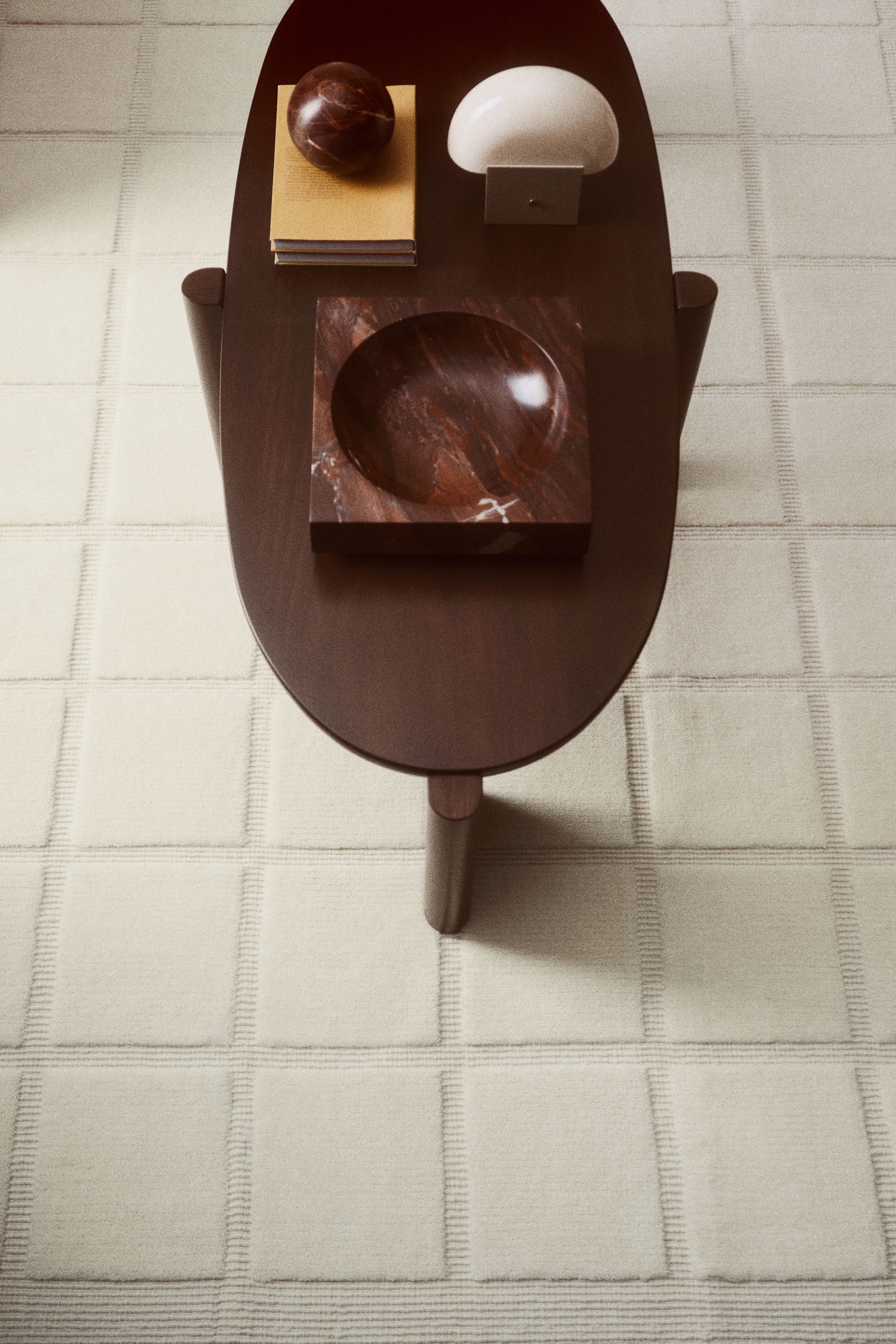 Large Wool-Blend Rug