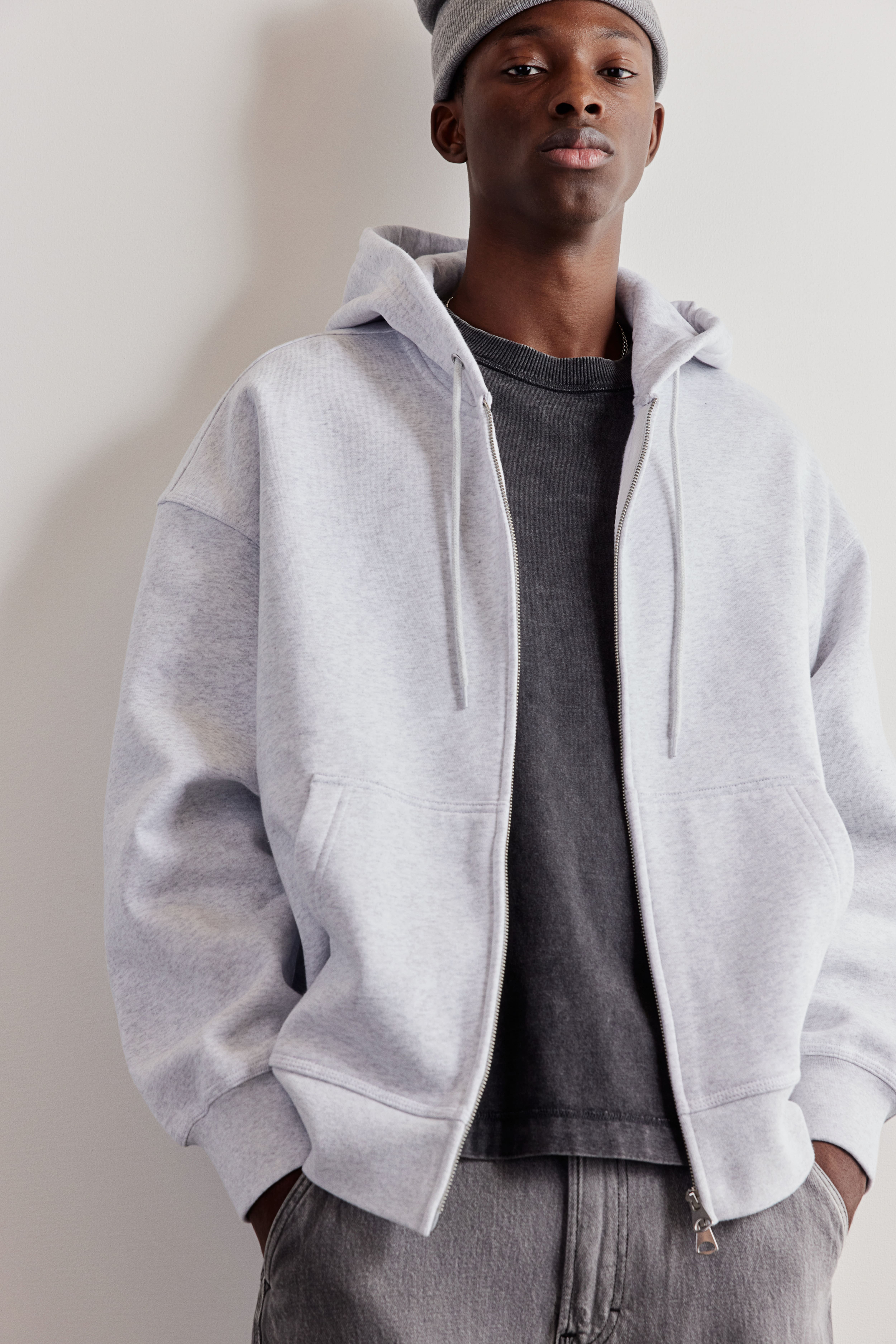 Grey hoodies mens hotsell