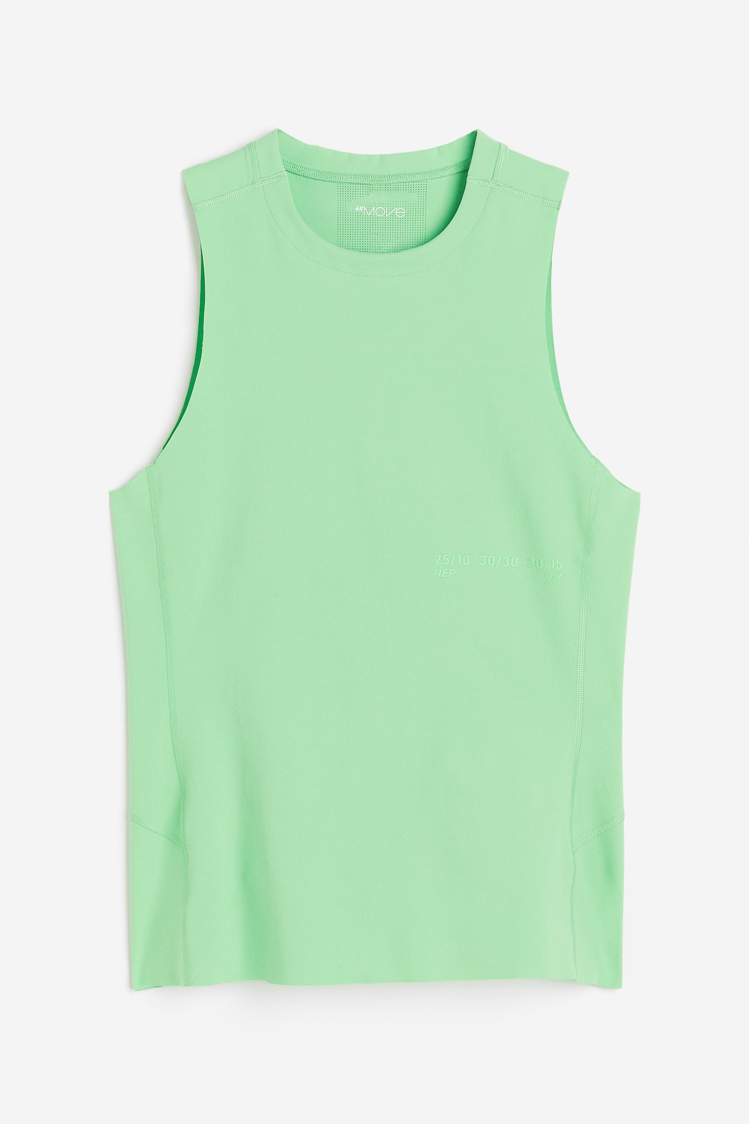 Muscle Fit Activewear Tank In DryMove™ - Light green - 1