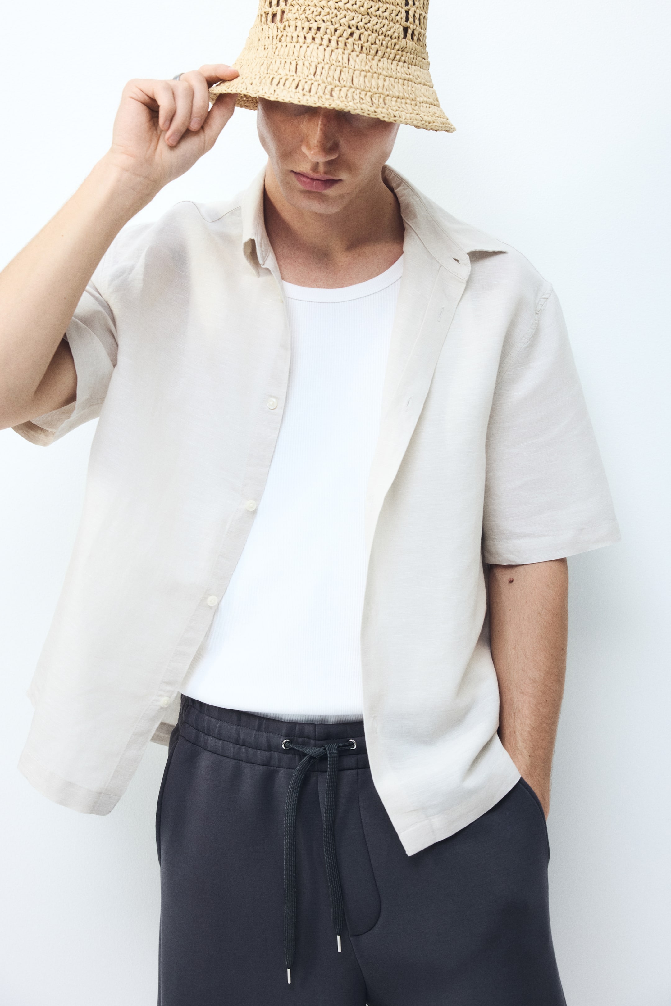 Relaxed-Fit Scuba Shorts