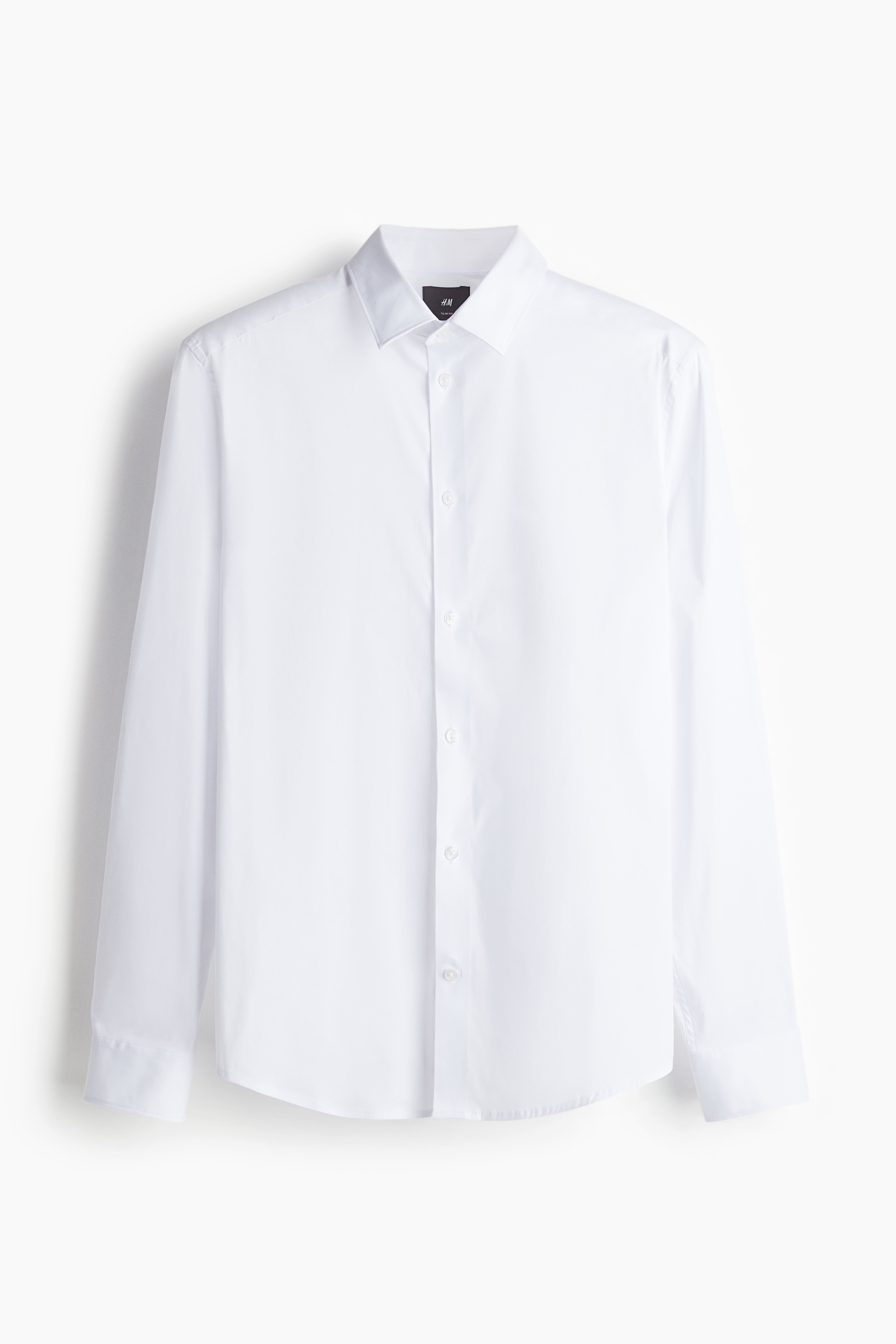 Chemise Slim Fit Blanc HOMME H M FR