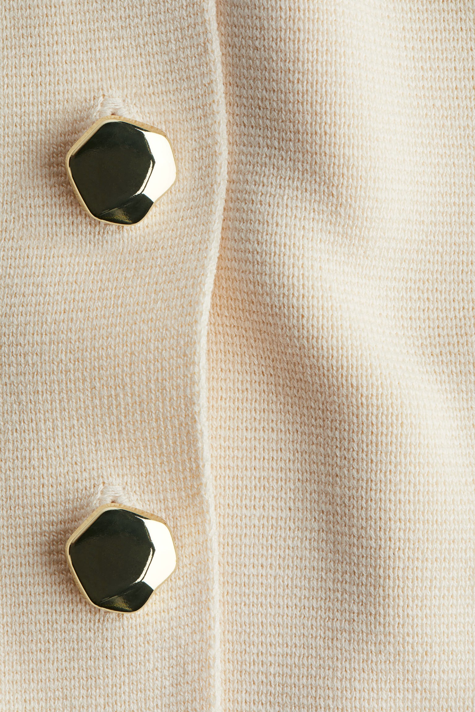 Bedene Oturan Yelek - Krem/Siyah - 3