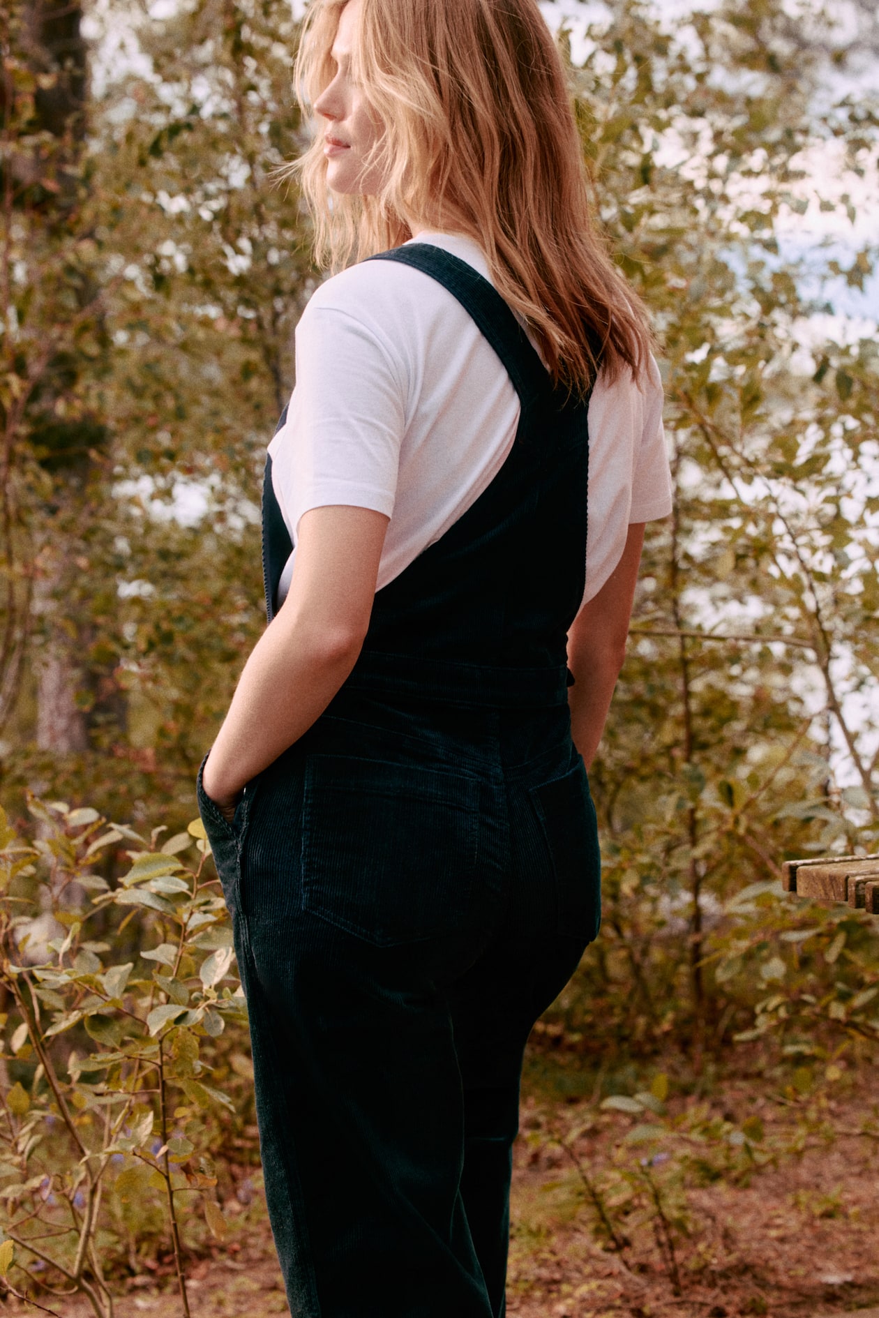 MAMA Before & After Corduroy Overalls - image 2
