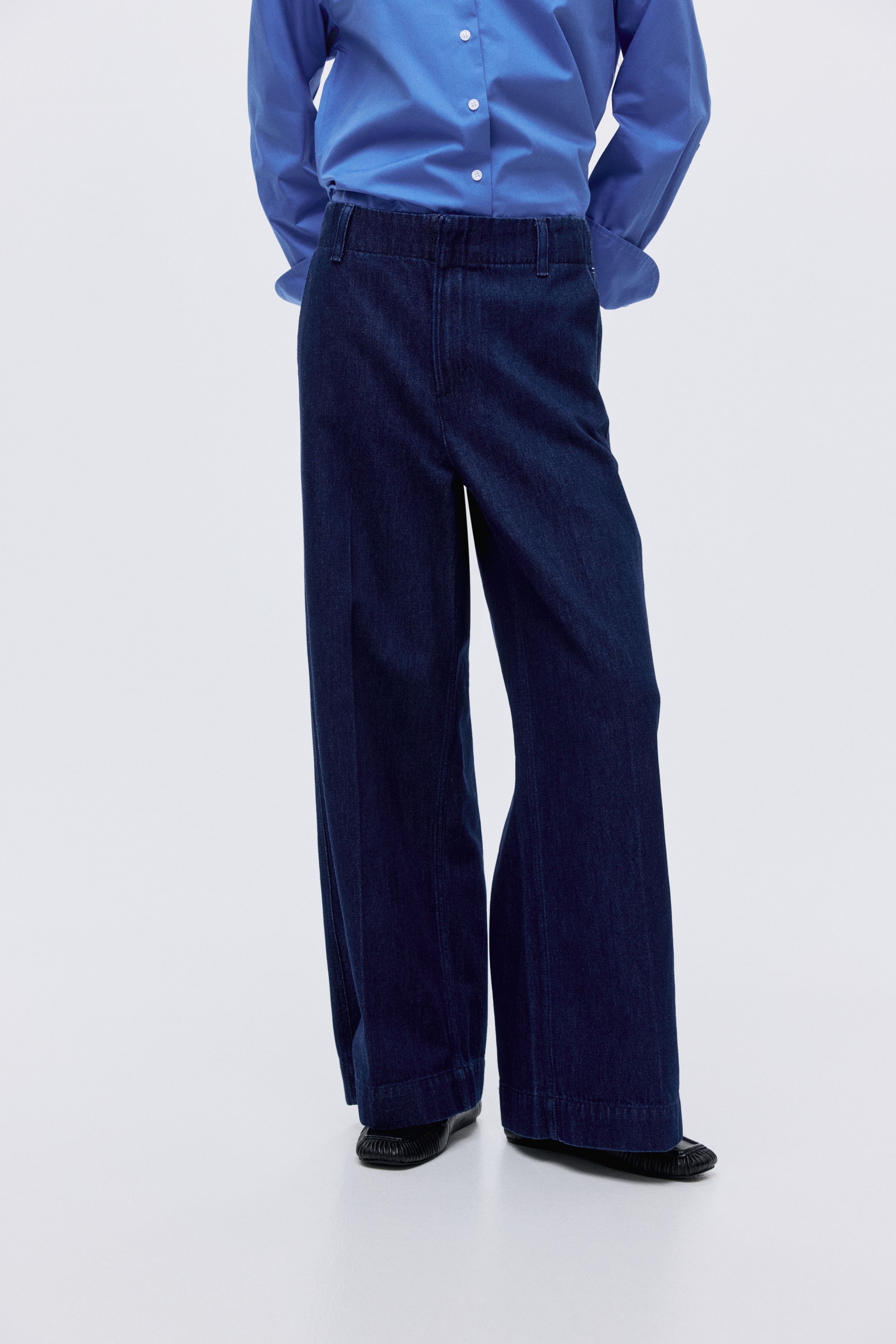 Wide High Jeans