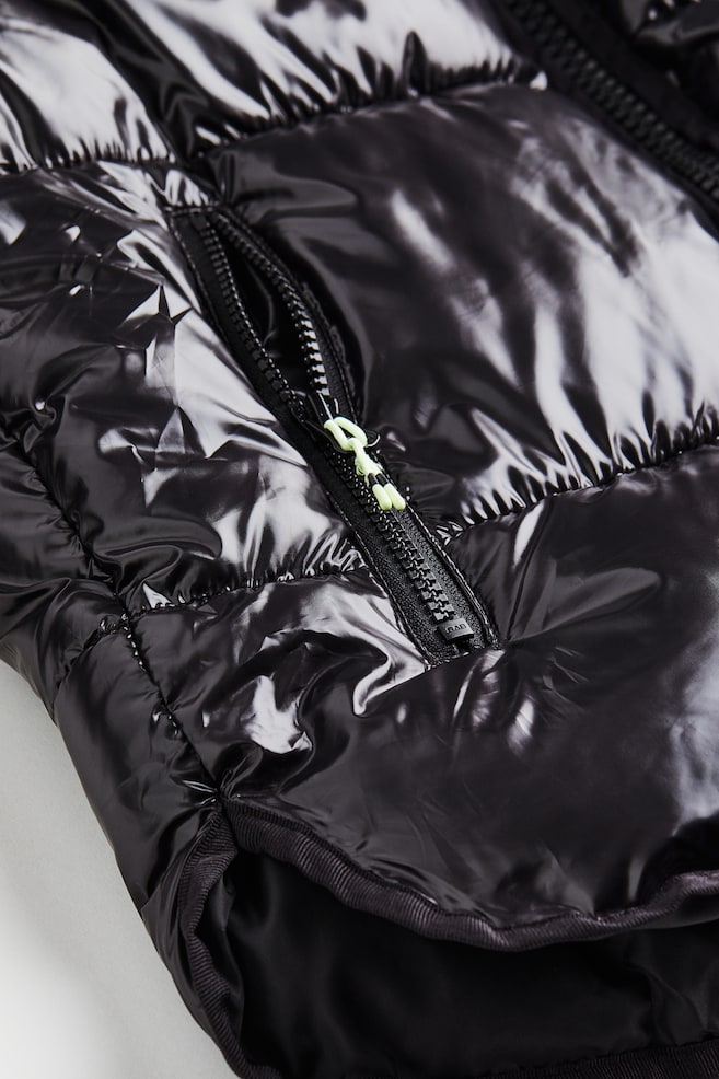 THERMOLITE® Water-repellent jacket - Black/Dark brown - 3