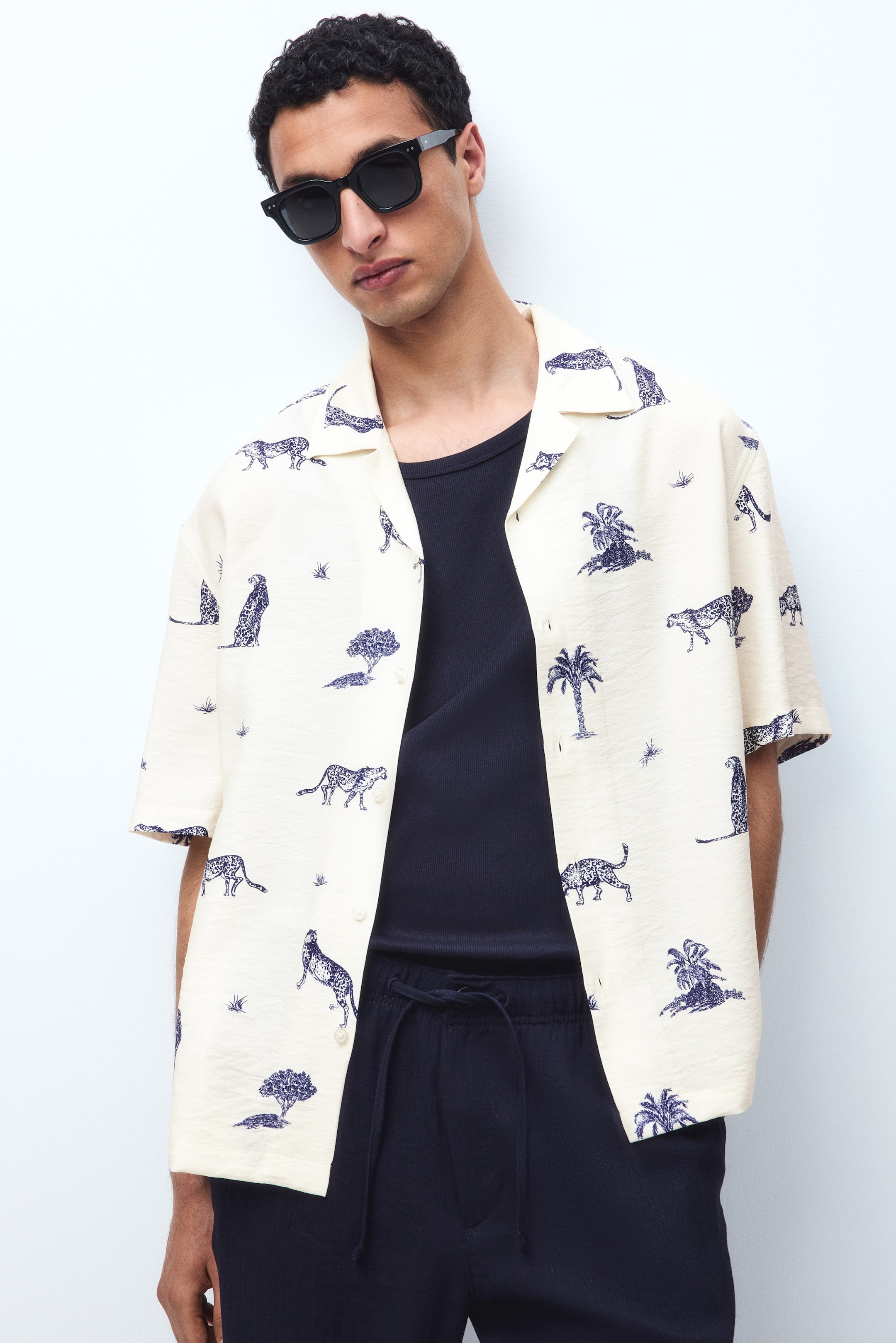 Relaxed-Fit Printed Resort Shirt