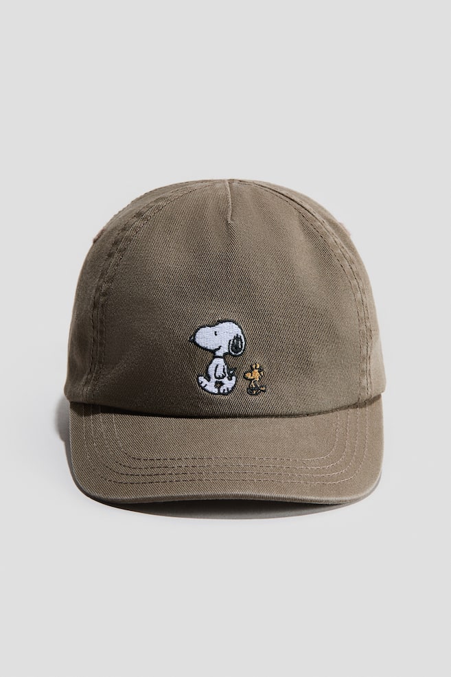 Gorra de algodón - Café claro/Snoopy/Crema/Hello Kitty/Beige/Mickey Mouse/Rosa/Hello Kitty/Azul intenso/Mickey Mouse/Beige claro/Mickey Mouse/Azul tenue/Bluey - 1