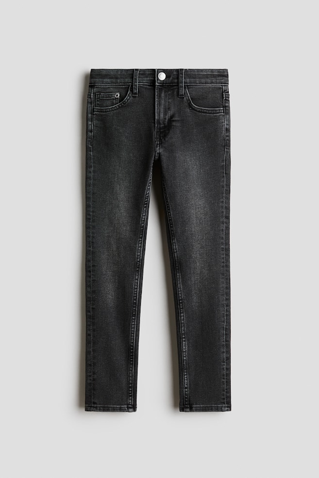 Skinny Fit Jeans - Black/Denim blue/Black - 1