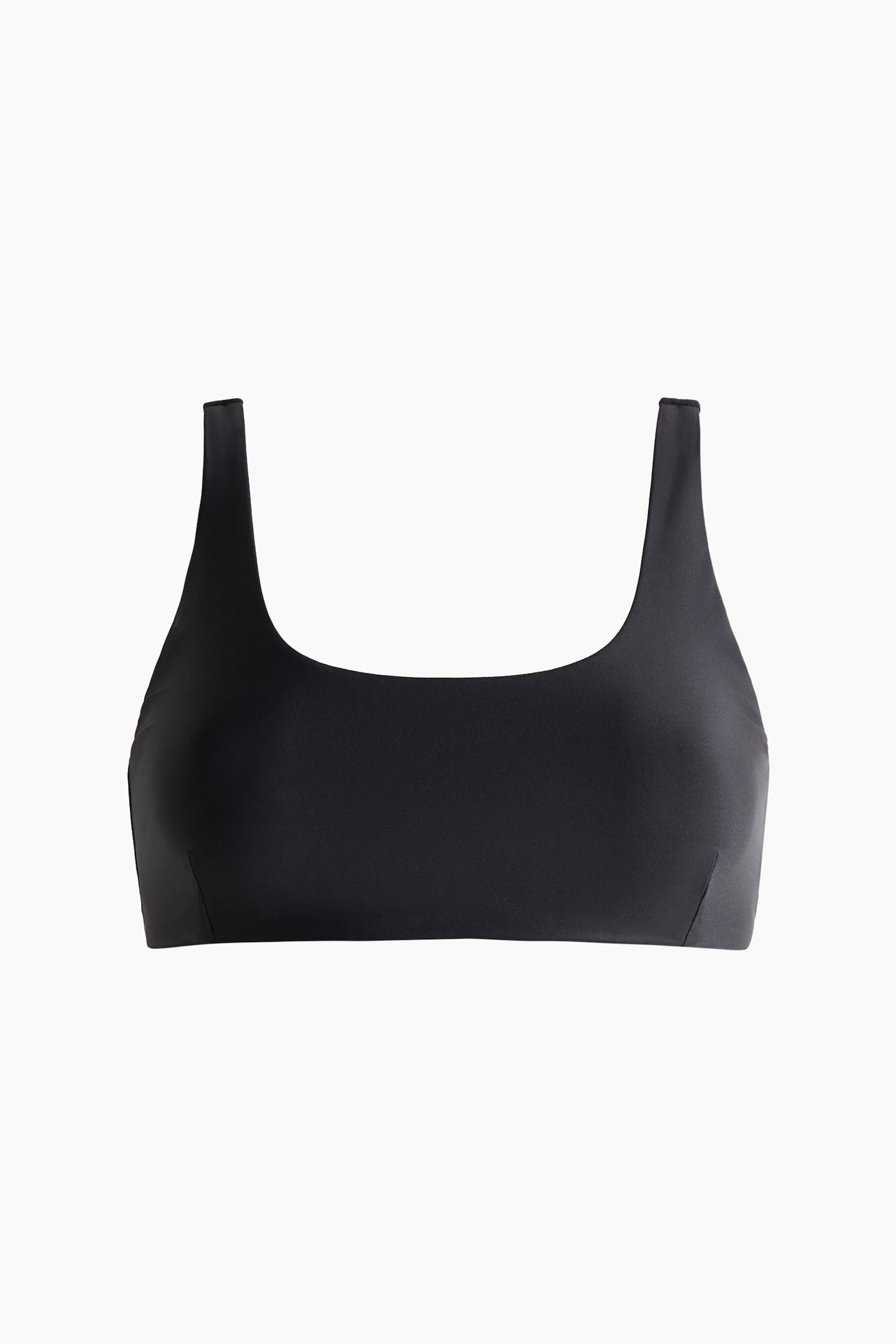Спортивний топ бікіні Lycra® Xtra Life™ - Чорний/Баклажановий/Випраний гуавовий - 2