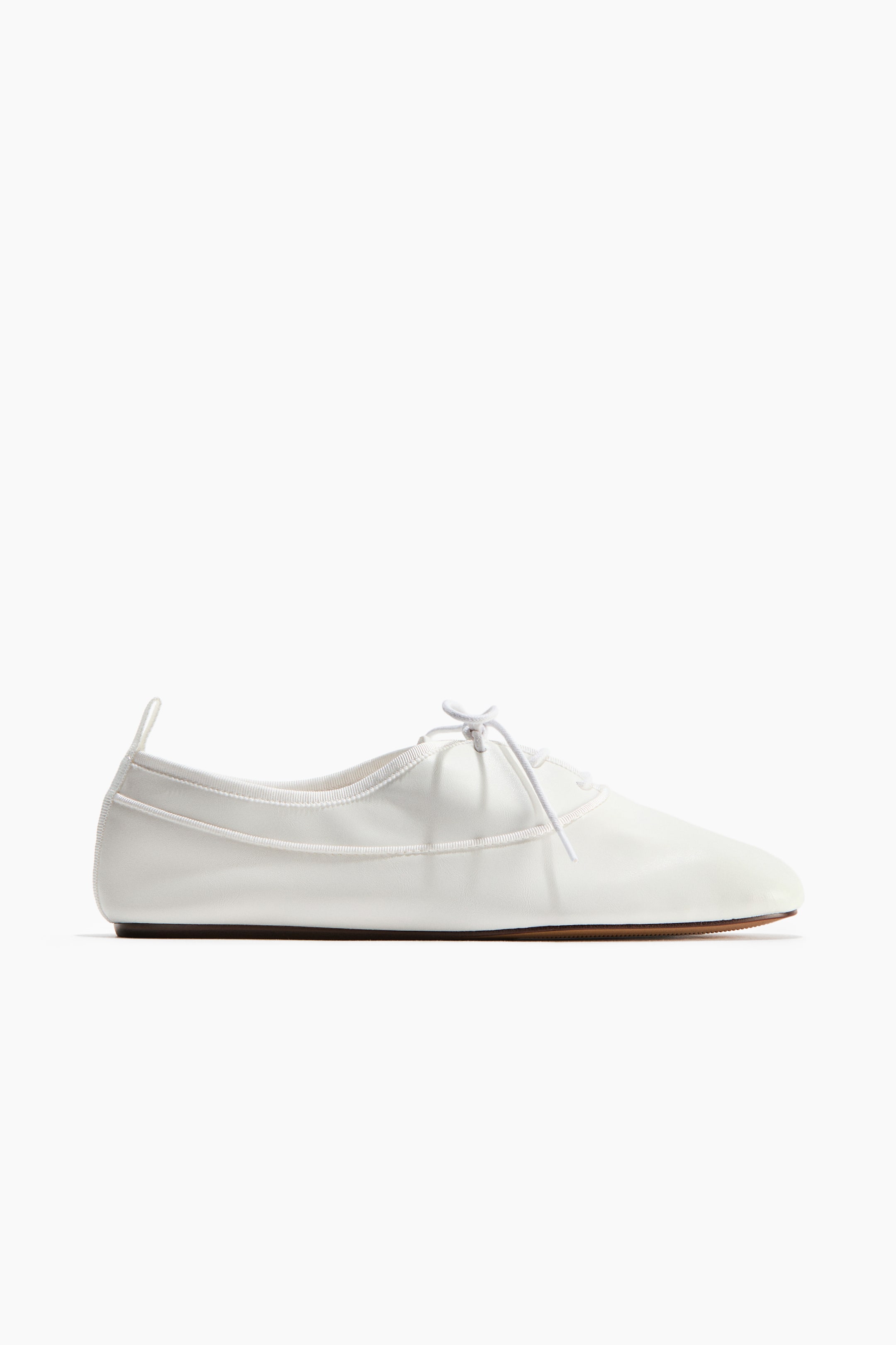Женские балетки H&M Lace-Up Ballet Flats — фото 2