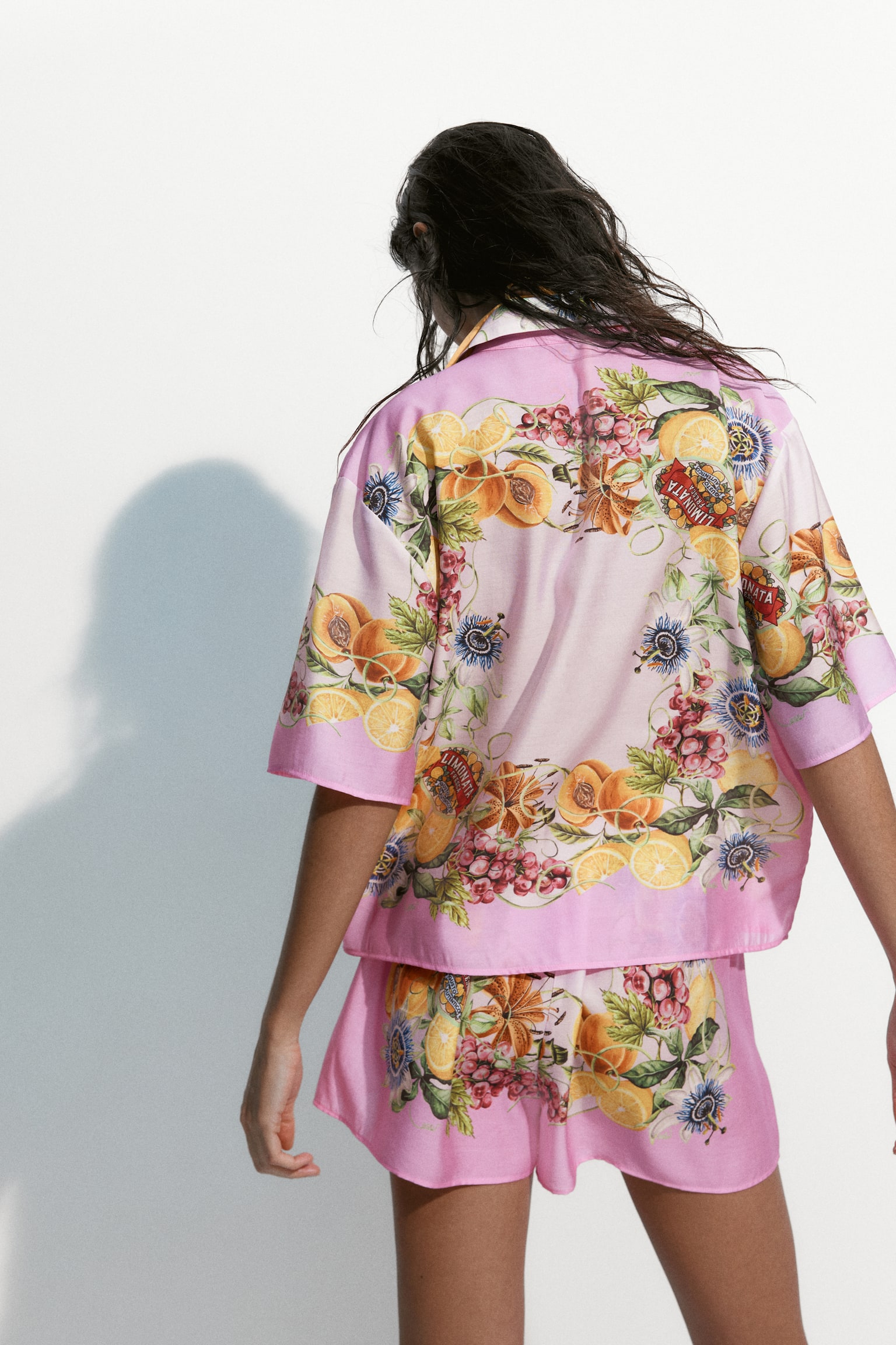 Oversized Printed Shirt - 4