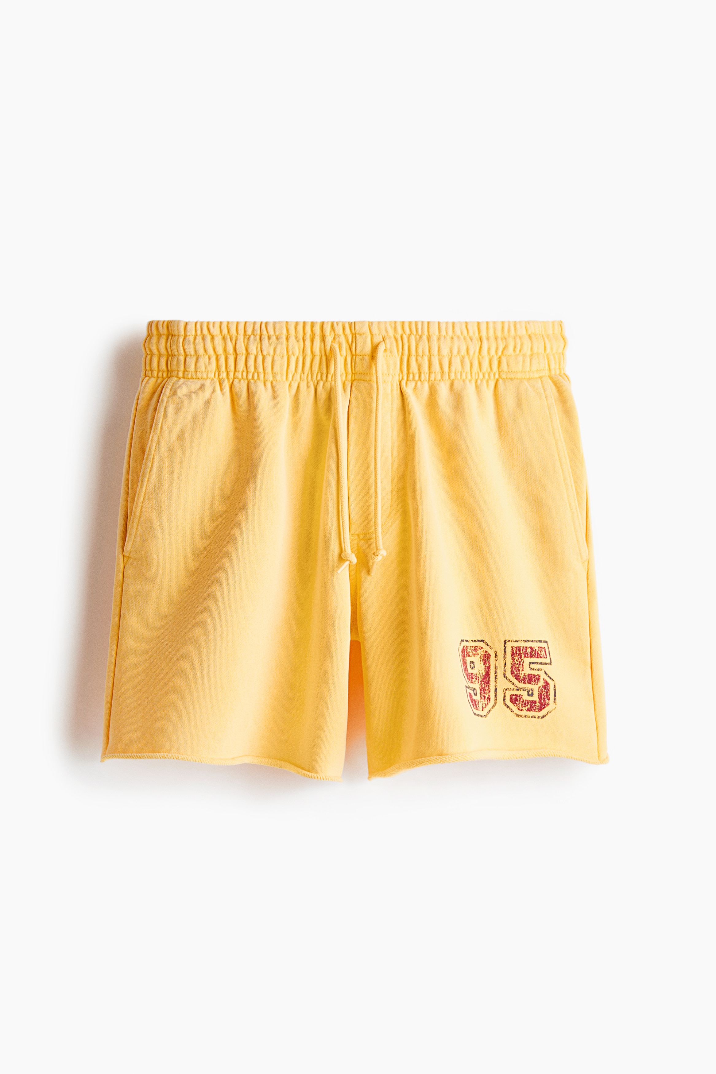 Relaxed Fit Printed sweatshorts - Yellow/95/Black/West Coast
