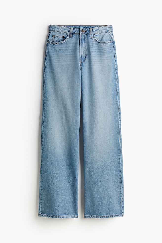 Ava Ultra High Rise Wide Leg Jeans - Light denim blue/Washed black/Denim blue/Denim blue/White/Dark denim blue/Navy denim blue/Dark denim blue/Light denim blue/Dark denim blue/Denim gray/Denim blue/Light denim blue/Light denim blue/Light denim blue/Dark gray/Denim blue/White/Black - 1