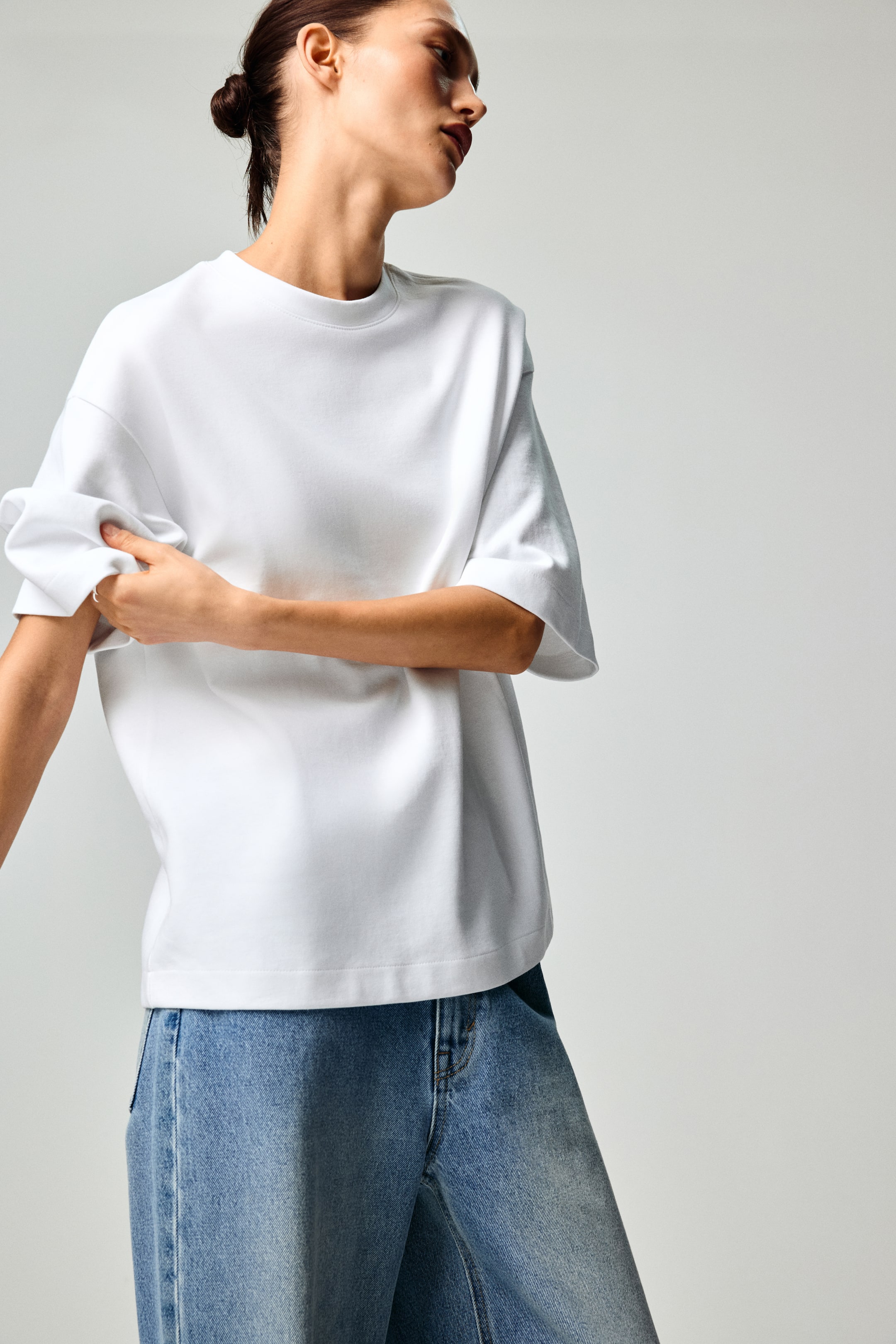T-shirt en interlock