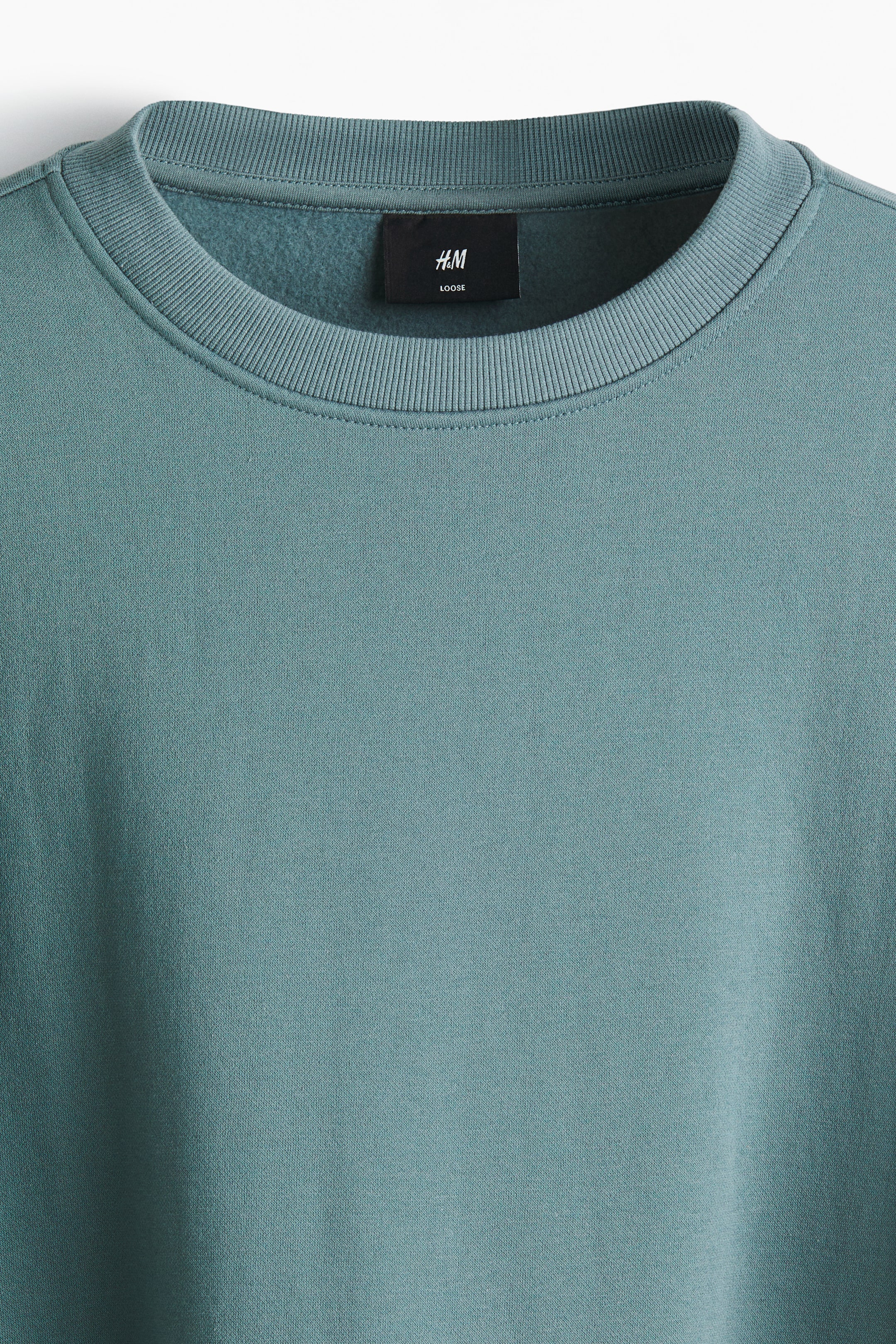 Ingrandisci l'immagine: Felpa Loose Fit - Blu petrolio - UOMO | H&M CH 6