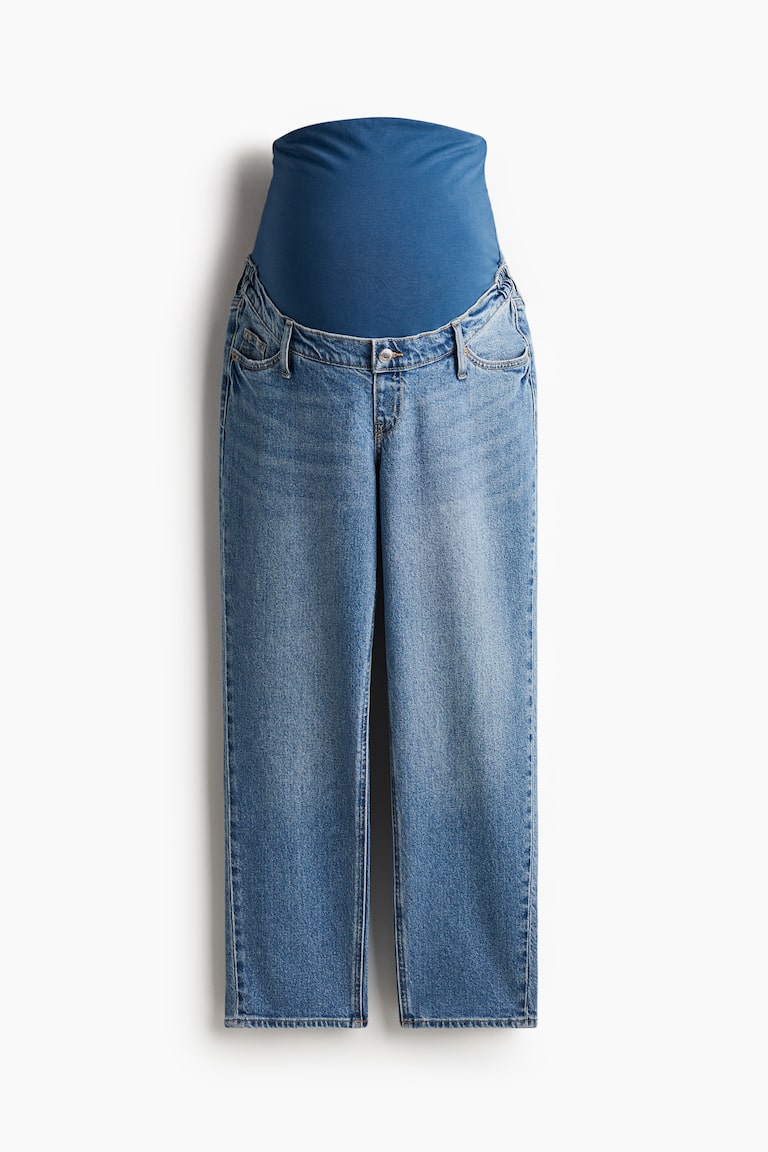 MAMA Straight Ankle Jeans