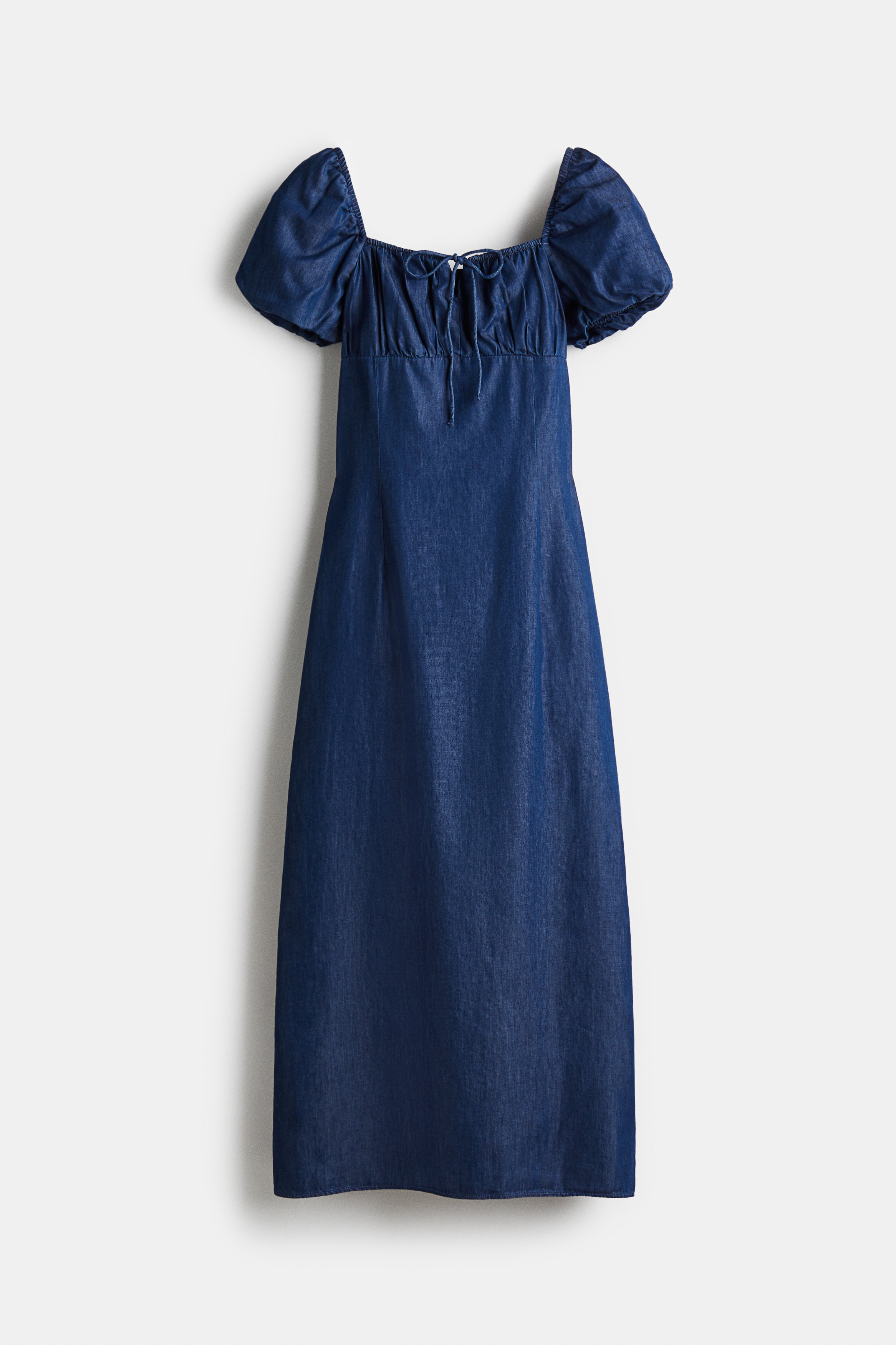 Square-Neckline Dress