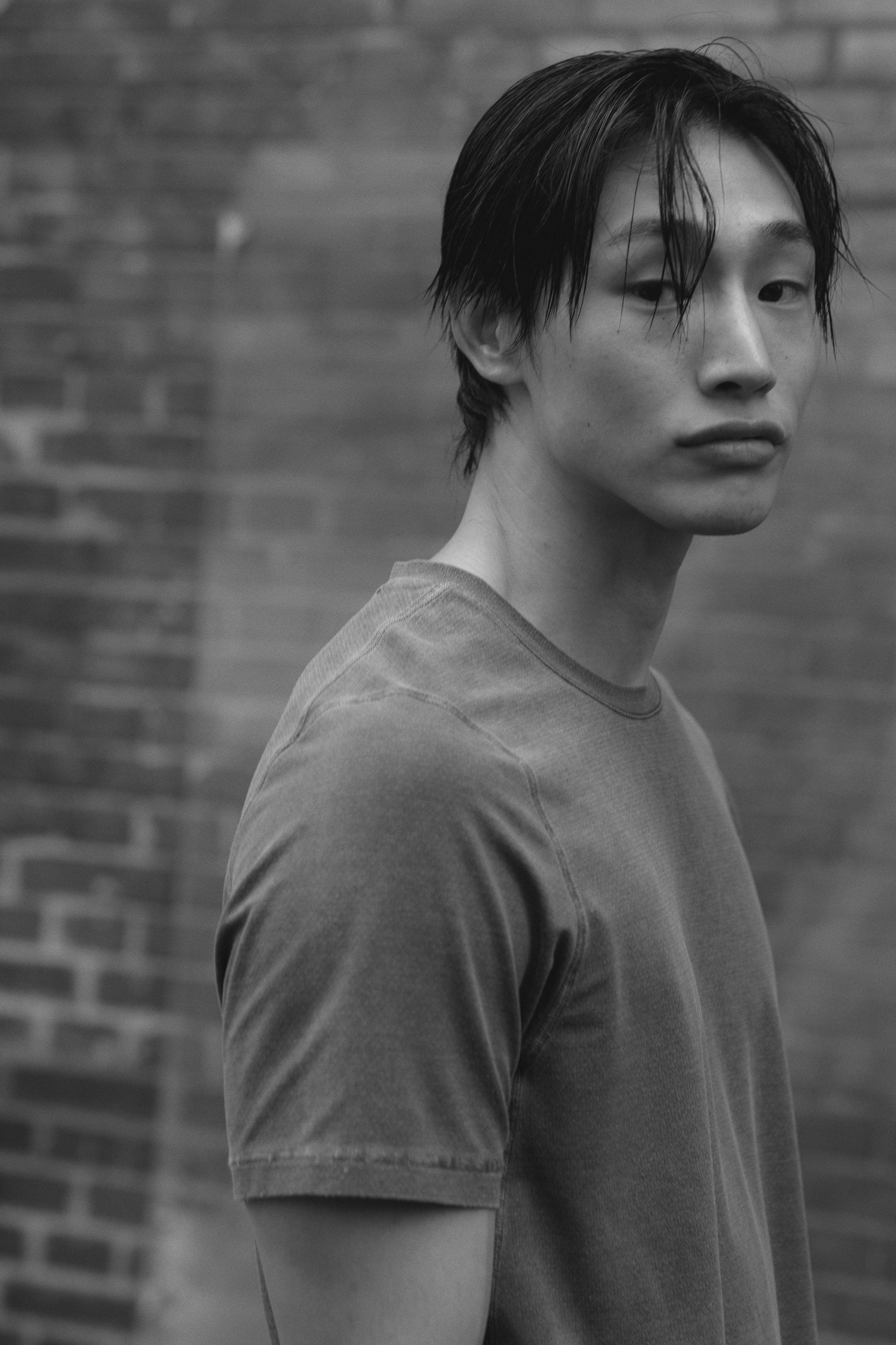 Ampliar la imagen: Sports T-shirt with DryMove™ - Gris oscuro - Men | H&M MX 4