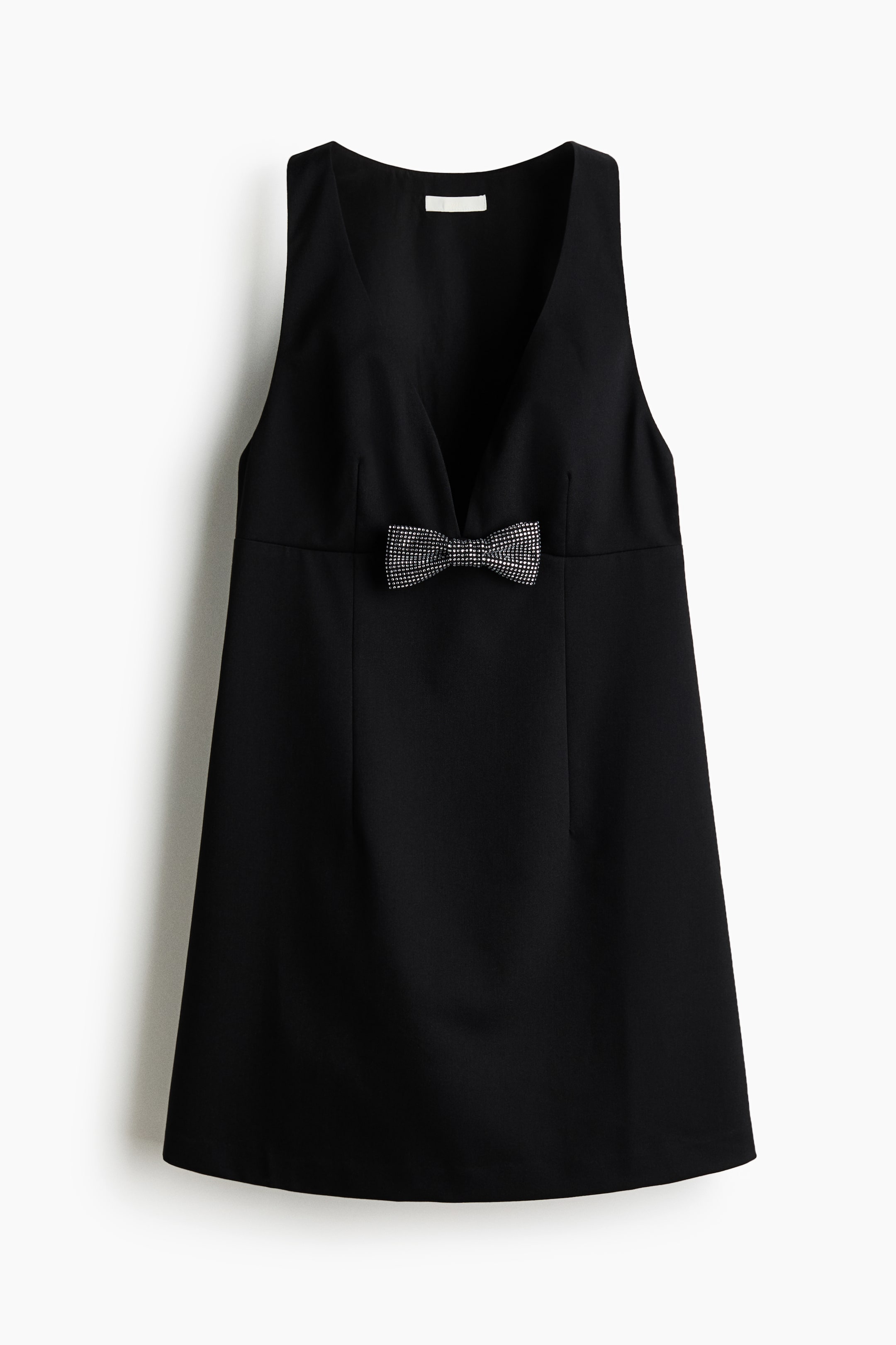 View larger image: Bow-Detail Dress - Black - Ladies | H&M US 5