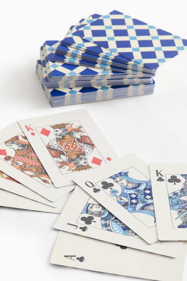 2-Pack Playing Cards-Blue - 3