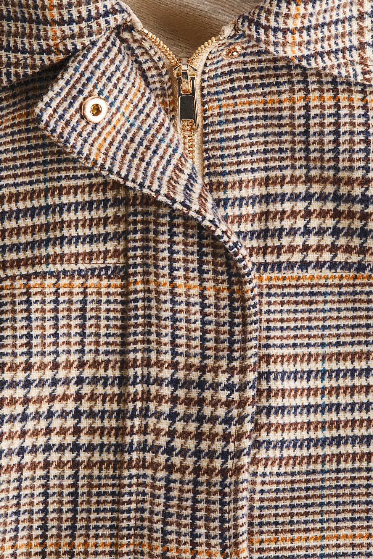 Bomber Jacket with Collar - image 5