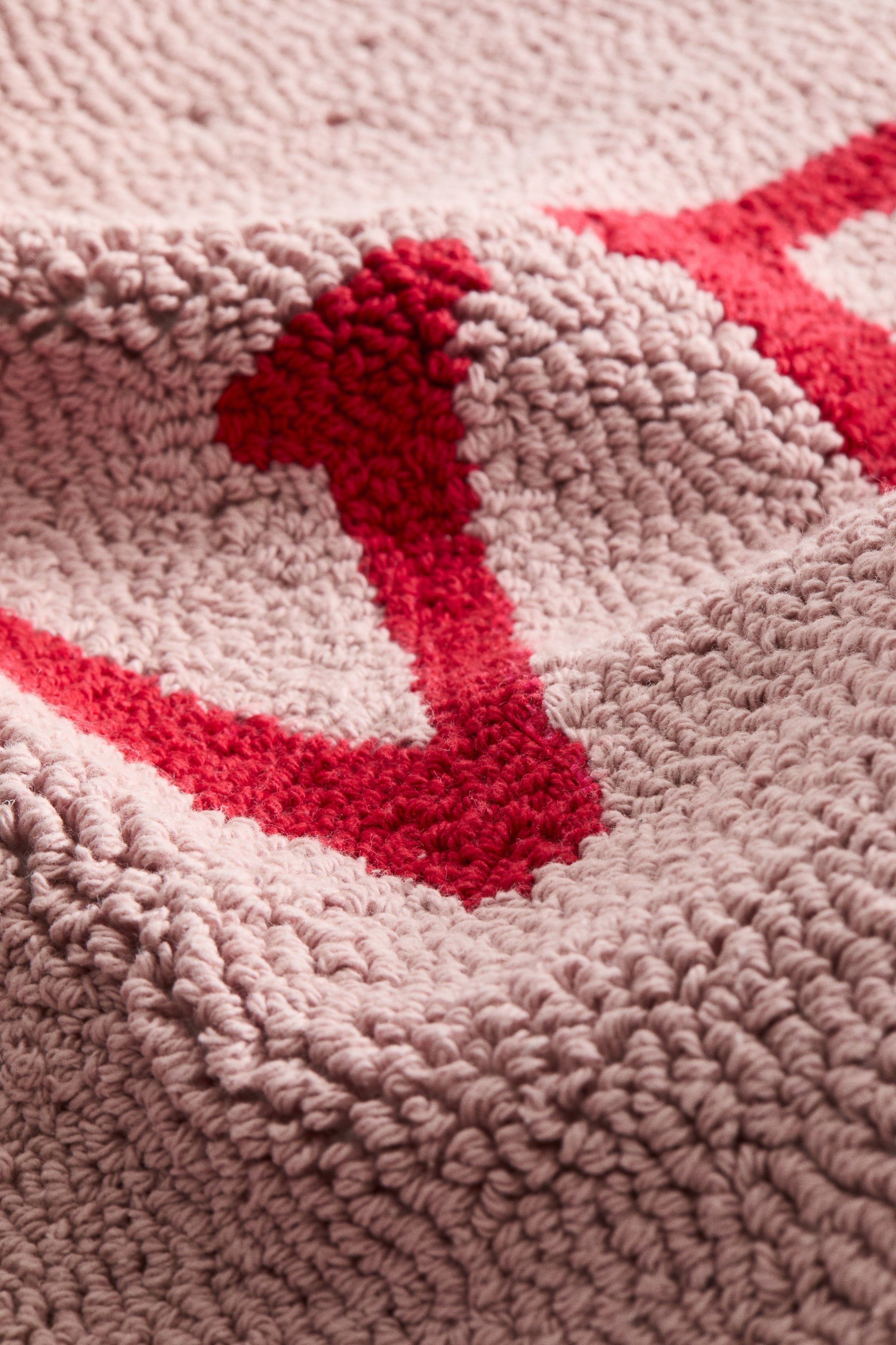 Punch Needle Embroidered Cushion Cover