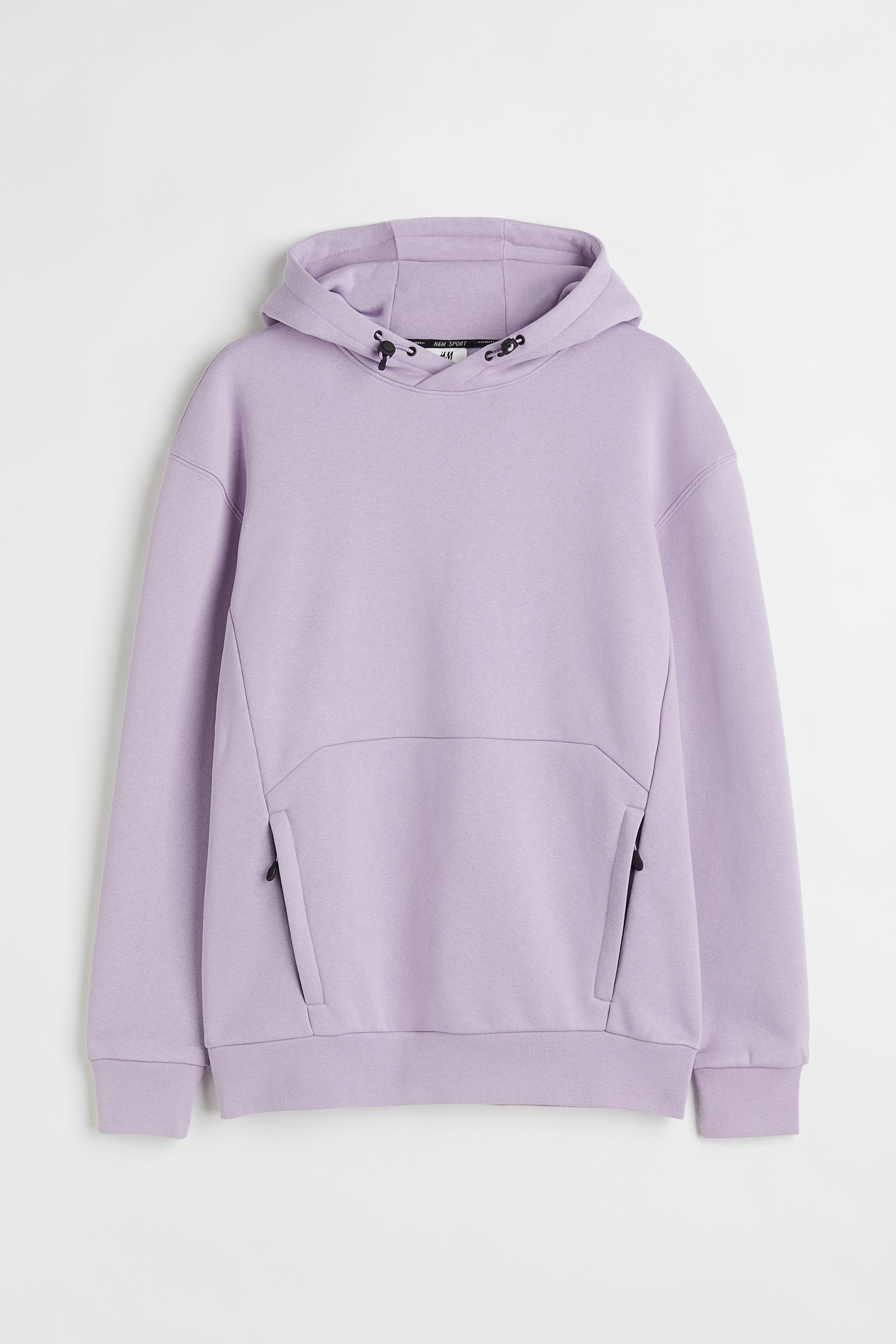 View larger image: Relaxed Fit Sports hoodie - Light purple - Men | H&M 1