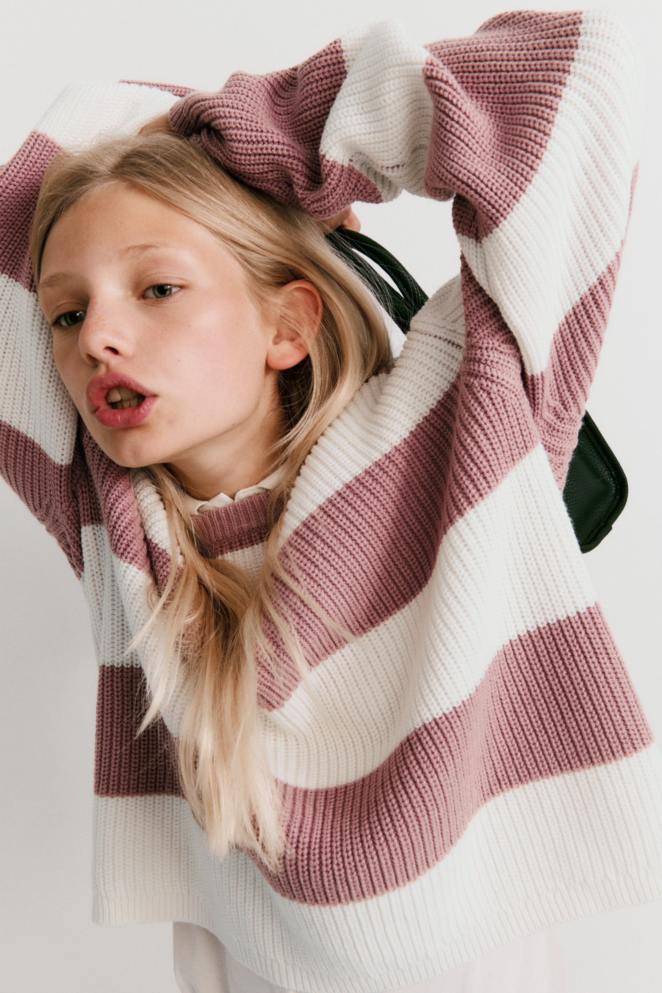 Rib-Knit Sweater