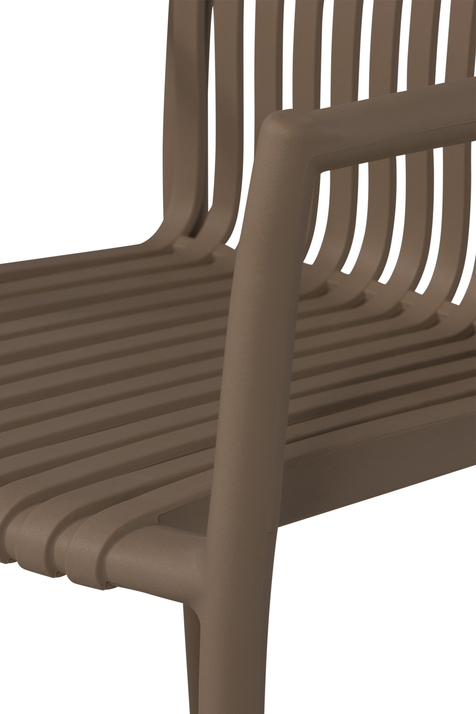 Krzesła Ogrodowe Easy Going - Zestaw 2 - Brązowy/Beżowy - 5