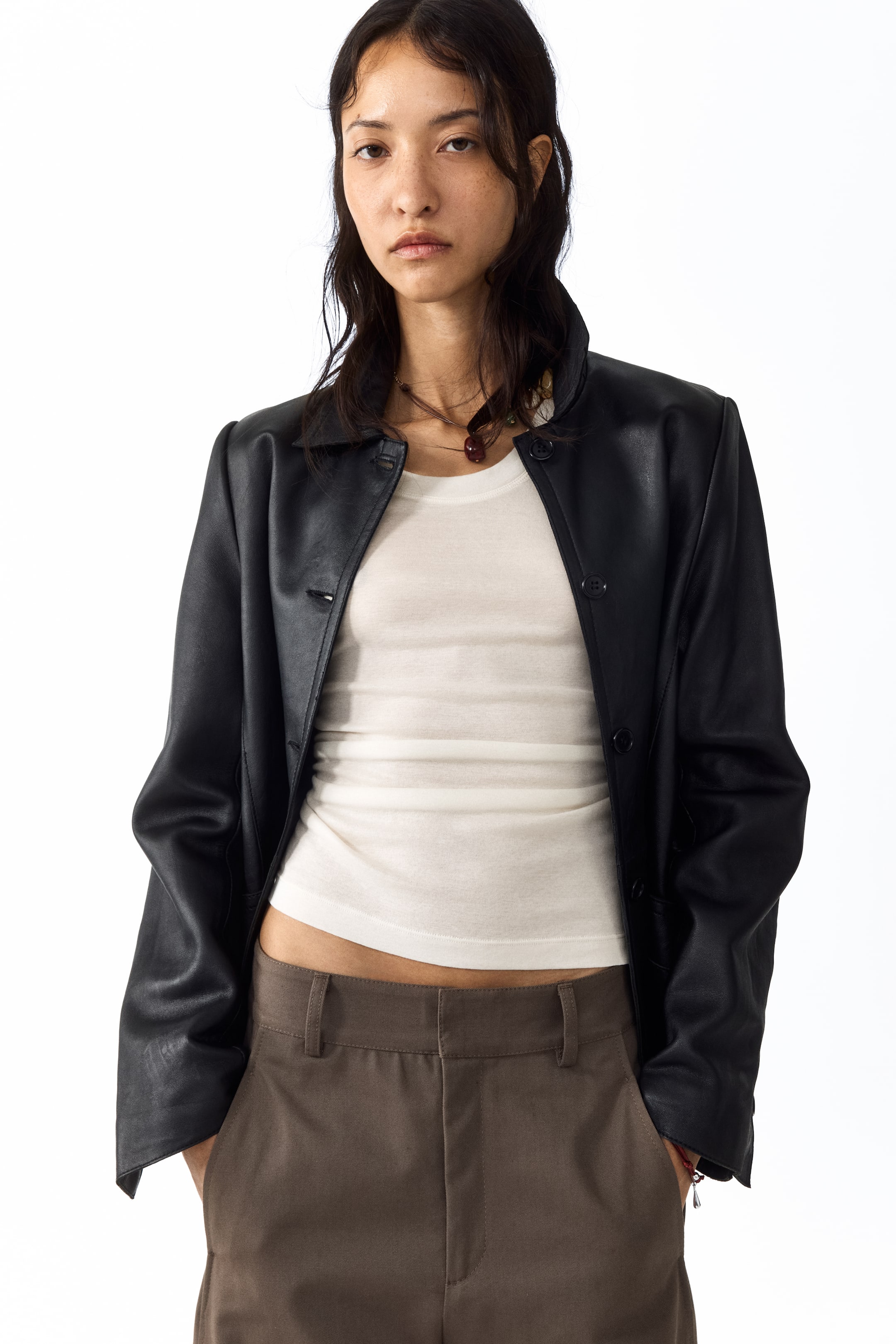 Scoop-Neck Pima Cotton T-Shirt