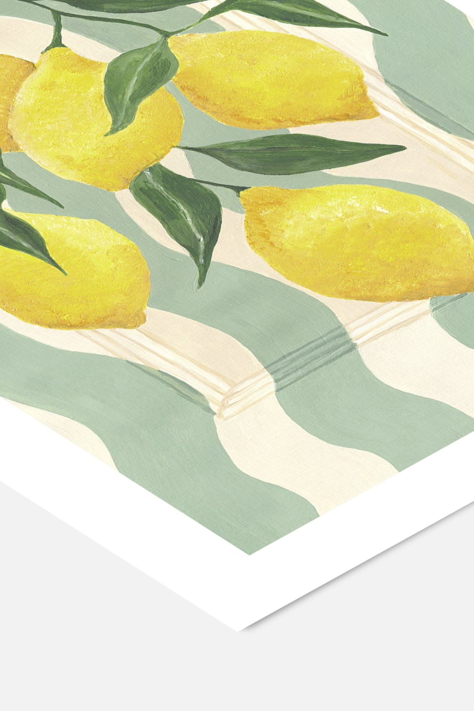 Violets Print House - Striped Lemons - Multicolorido - 3
