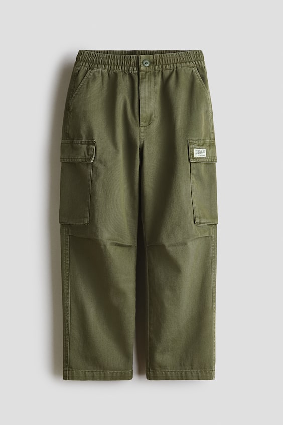 Детские джинсы H&M Cotton Cargo Pants