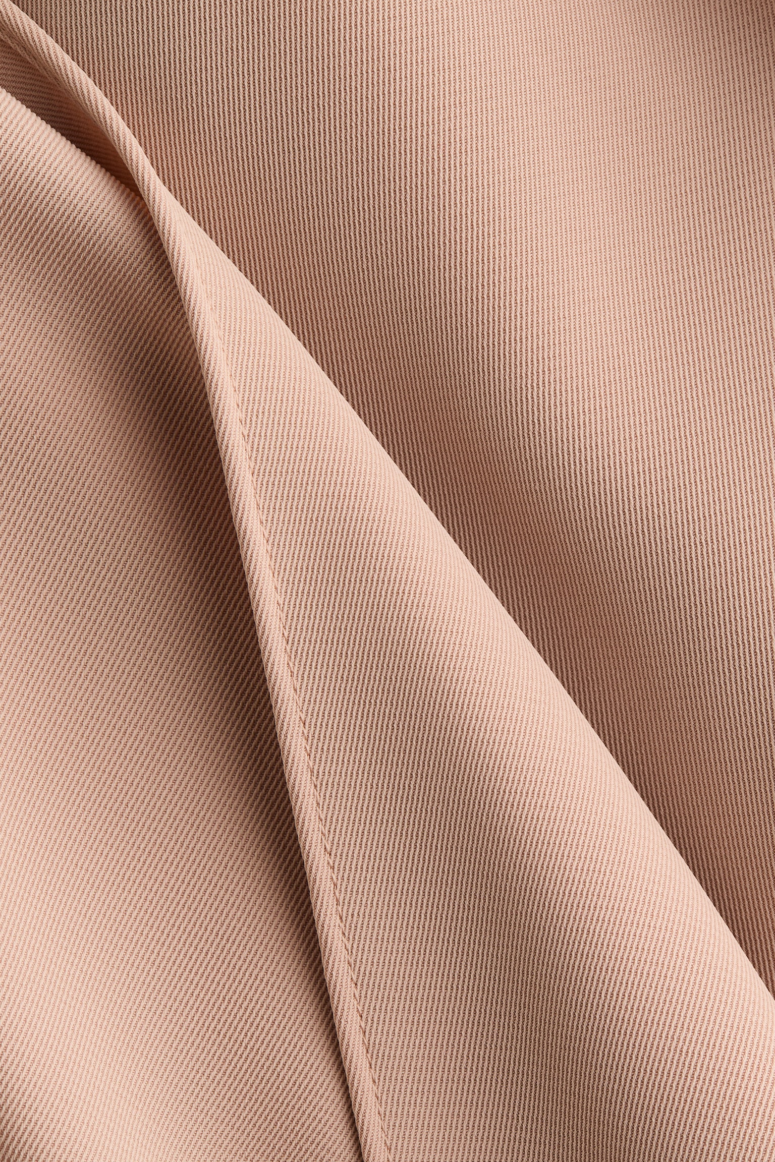 Cape-detail dress - Beige - 5