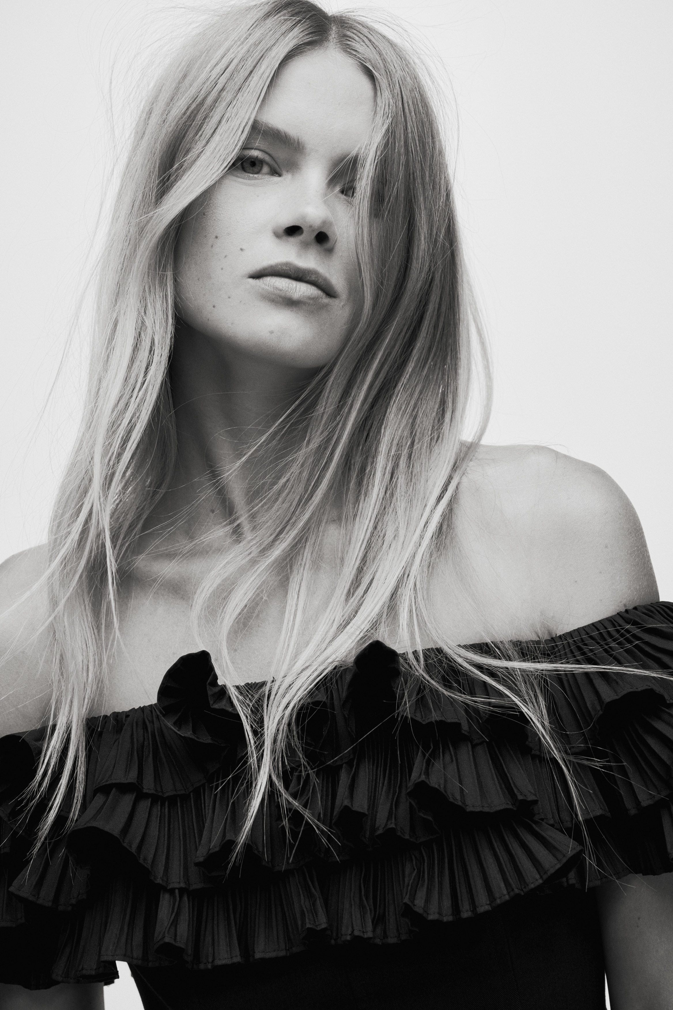 Off-the-shoulder dress