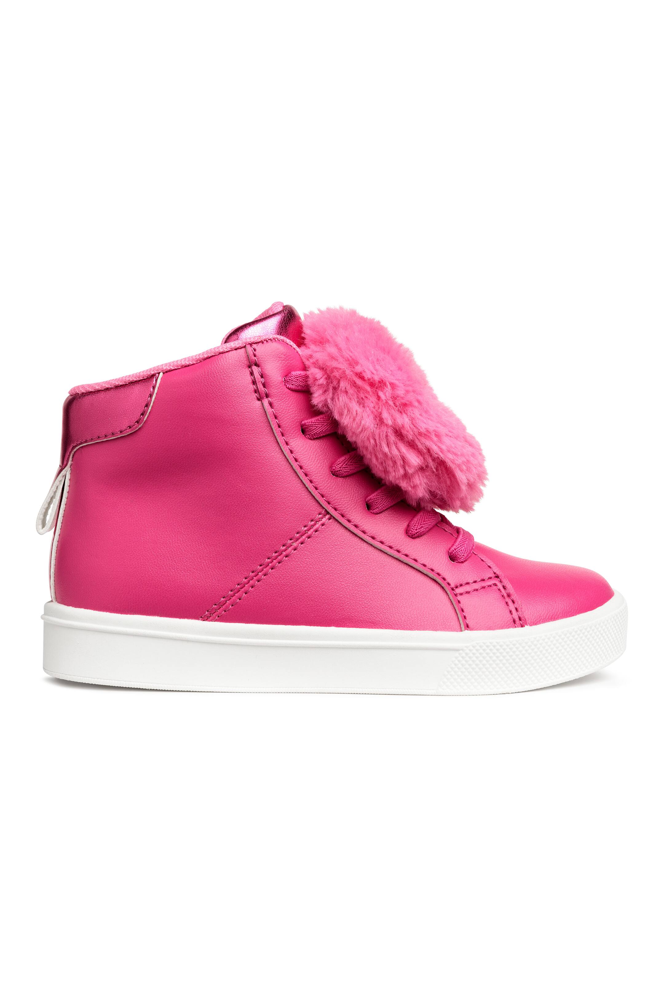 View larger image: Hi-top trainers - Cerise - Kids | H&M GB 1