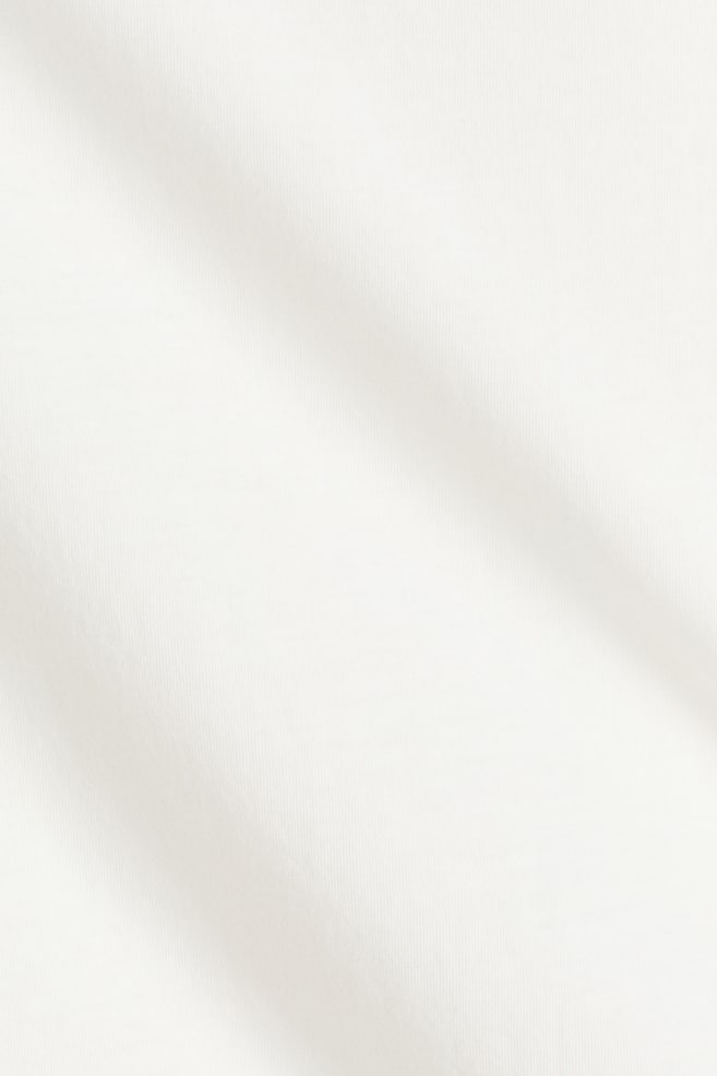 Cotton T-shirt - White/White/White/Navy blue striped/Orange/Black/Light pink/Dark dusty pink/Light yellow/Light grey marl - 4