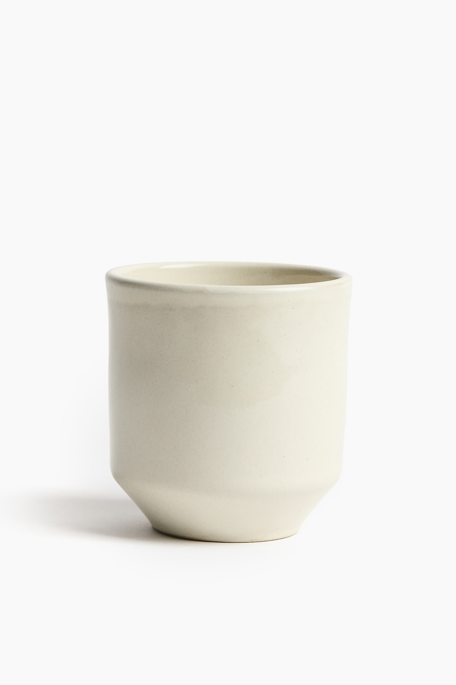 Tazza con vetrificatura reattiva - Light beige