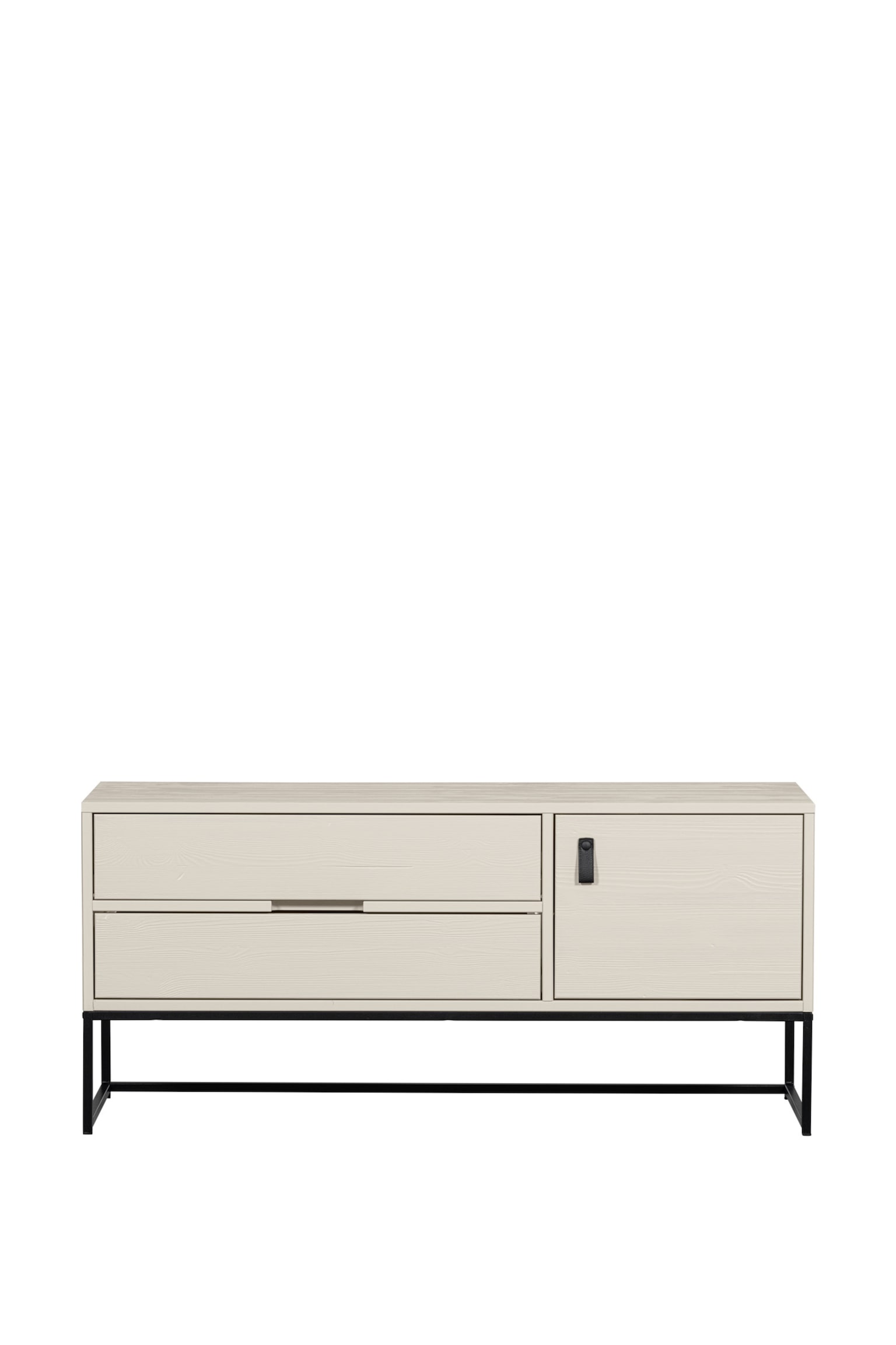 Silas Tv Meubel - Beige/Zwart - 2