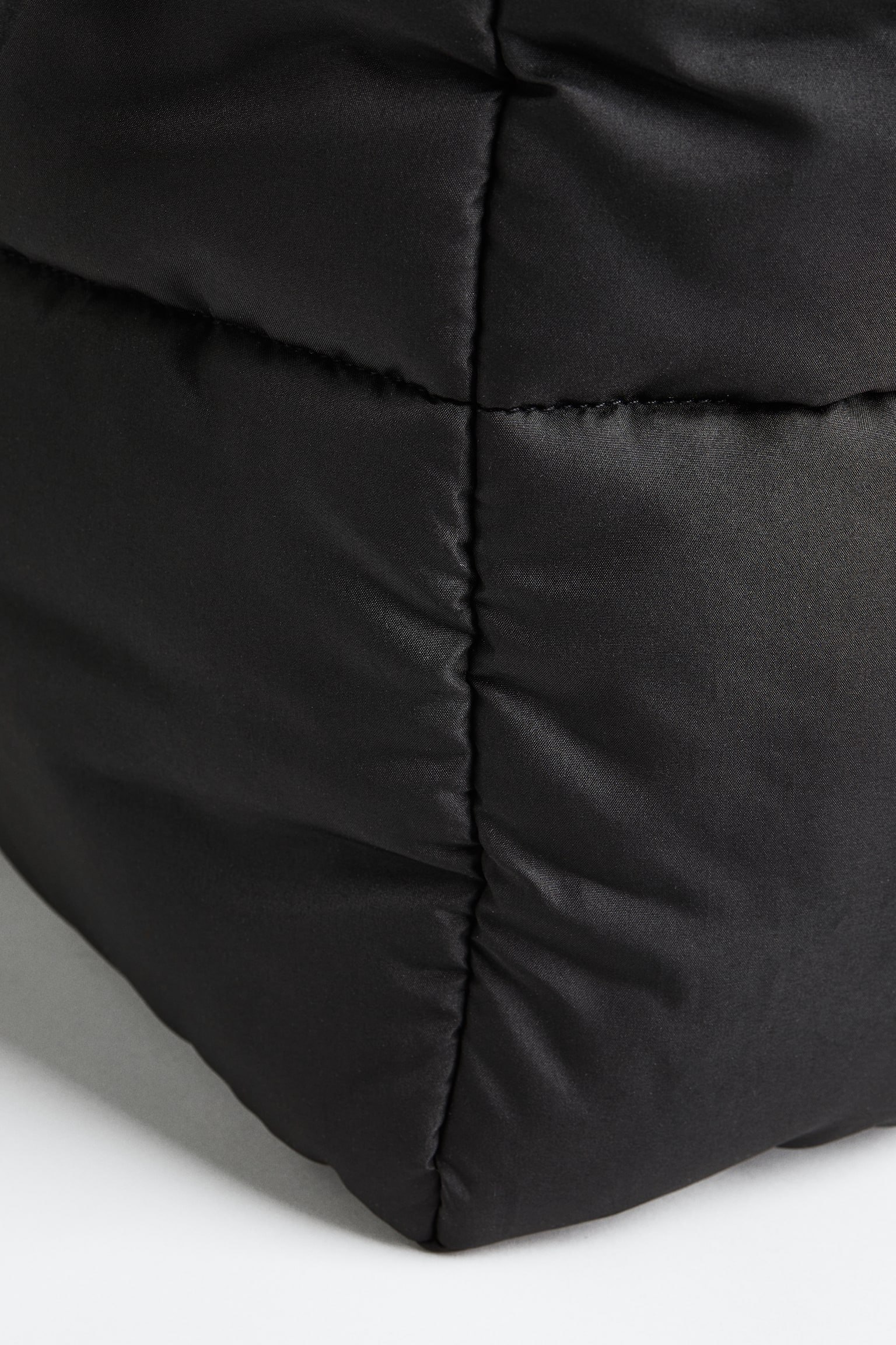 Túi shopper có đệm - Màu đen - 4