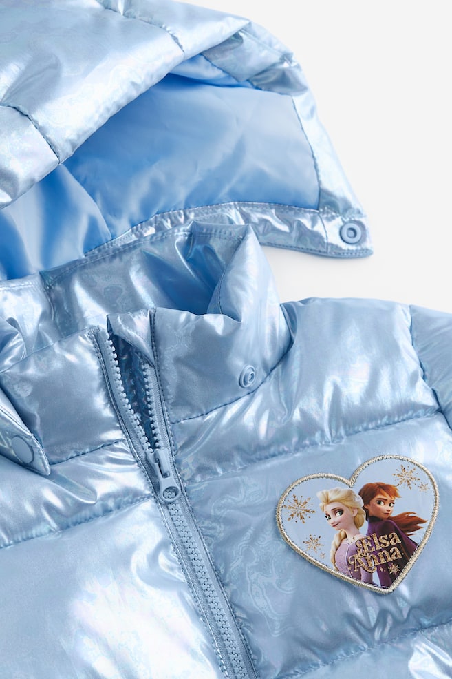 Water-repellent puffer jacket - Blue/Frozen - 6