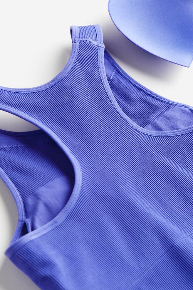 DryMove™ Medium Support Sports bra - Lavender blue/Black/Bubblegum pink/Grey marl/dc/dc/dc - 6