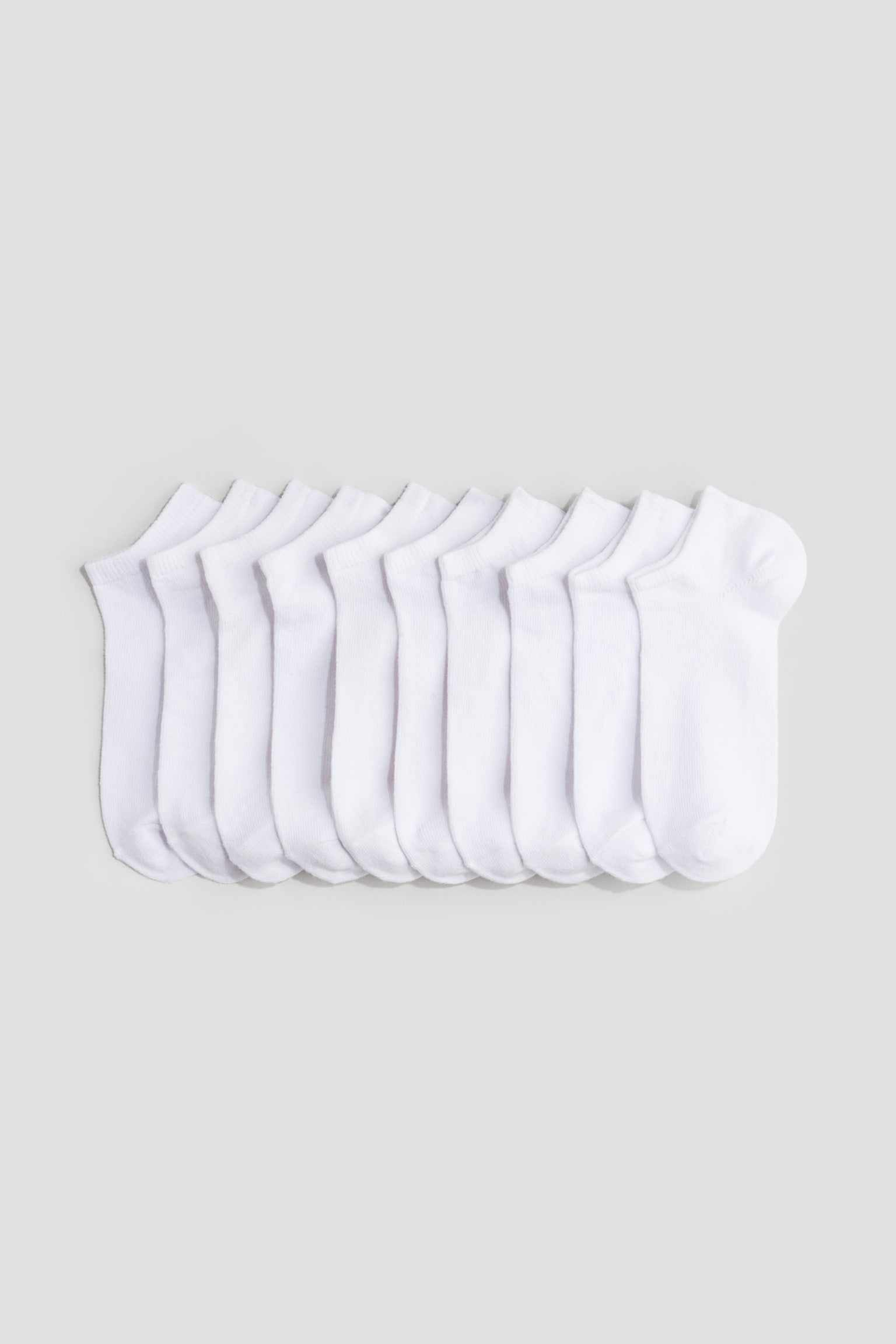 10-pack Sneaker Socks - White - 1