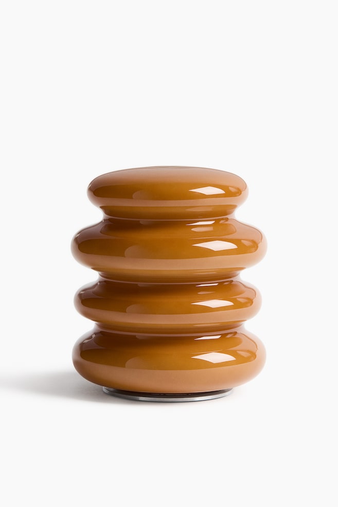 Rechargeable table lamp - Amber-coloured - 1