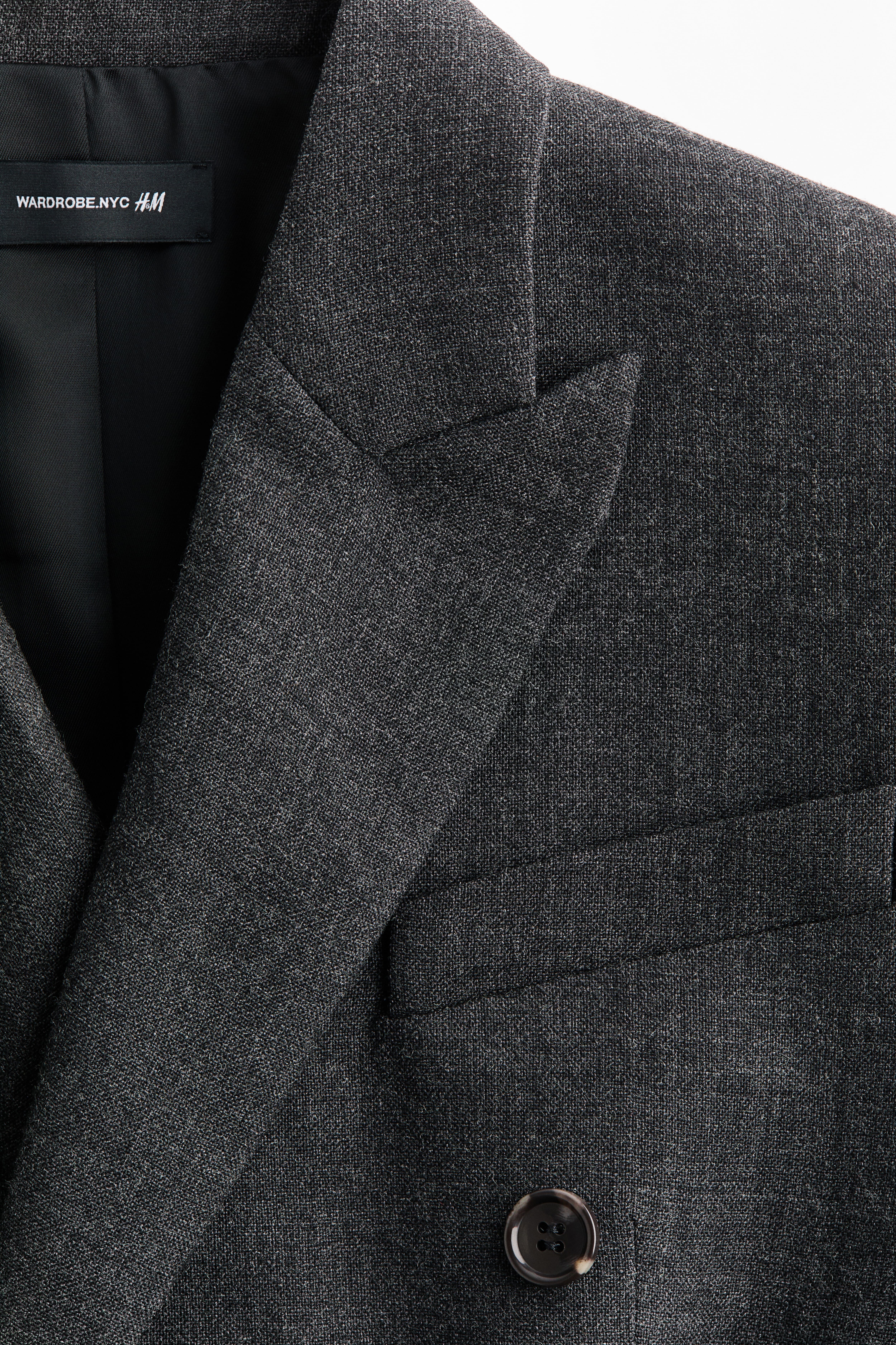 Double-Breasted Wool Blazer