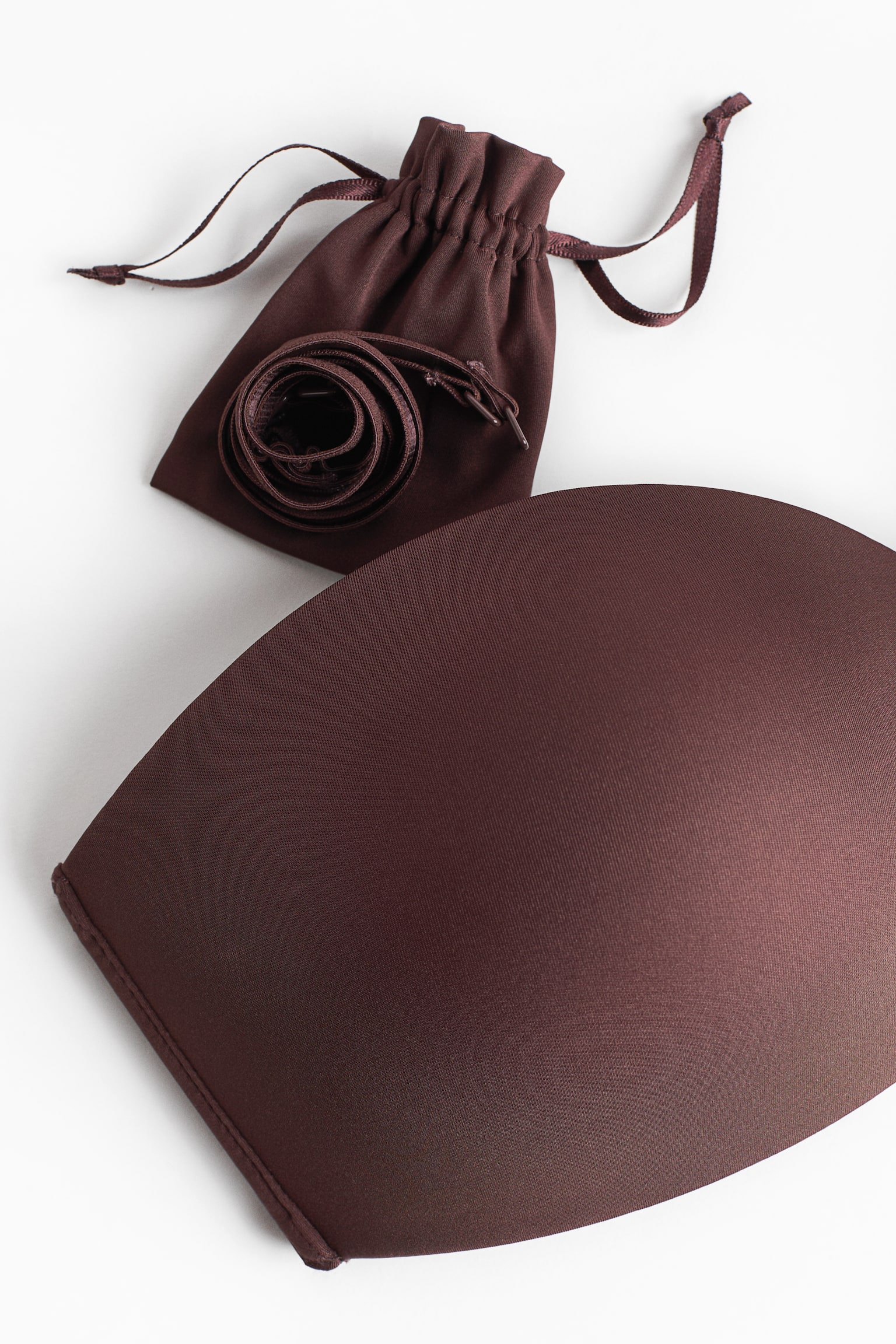 Padded microfibre bandeau bra - 3