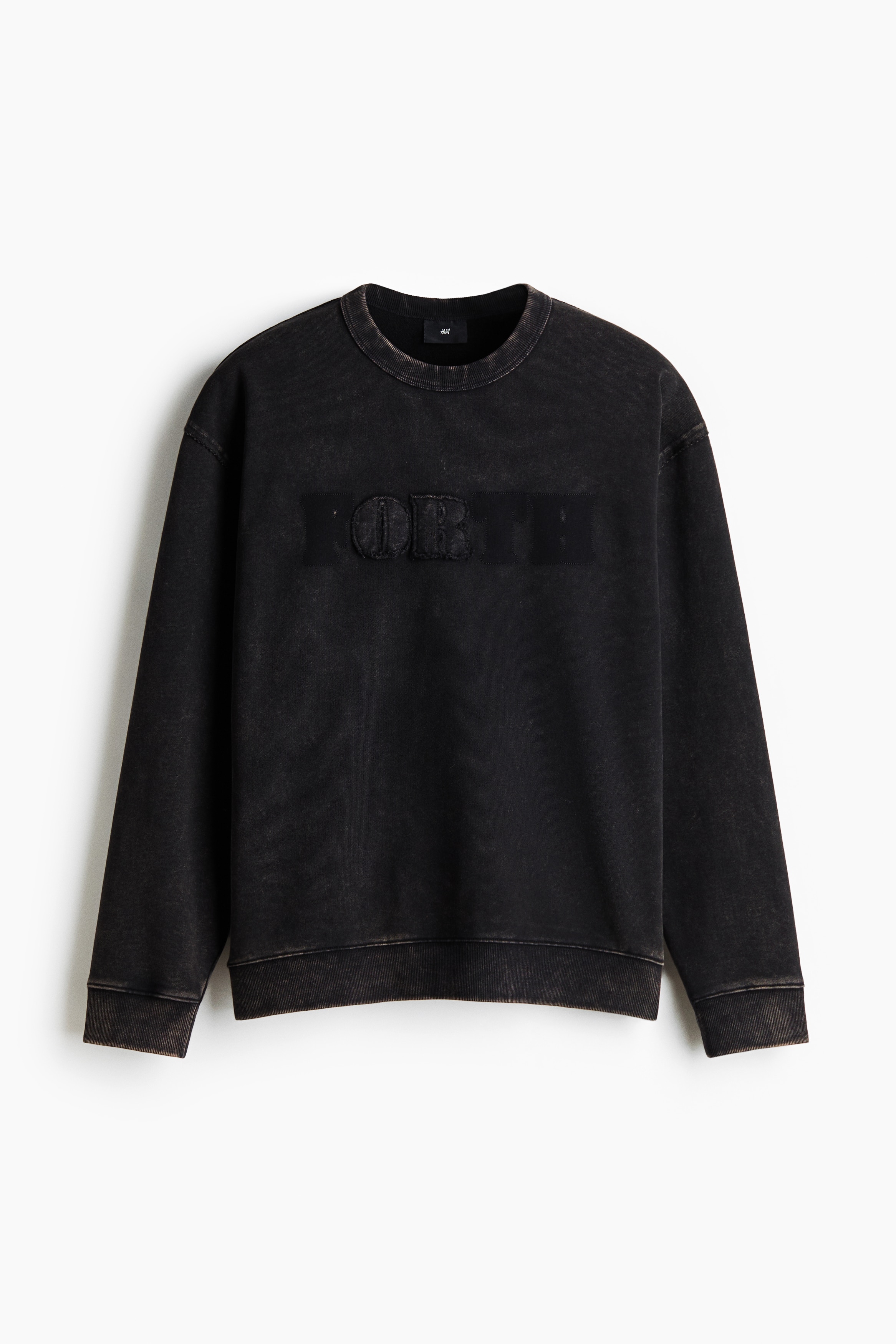 ルーズフィット スウェットシャツ - ブラック／Forth/ベージュ／Forth