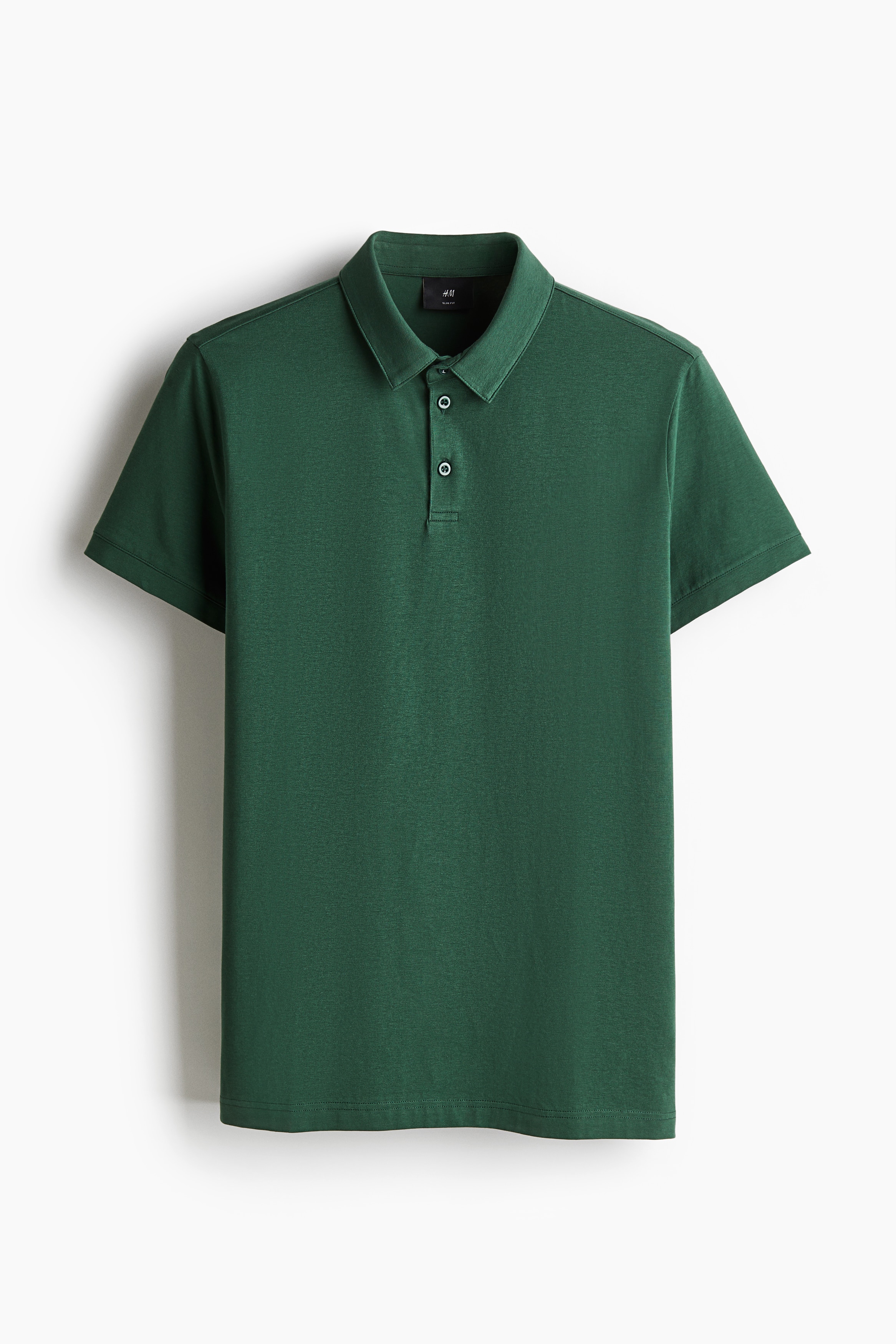 Slim Fit Polo Shirt - Forest green/Orange/White/Purple/Dark orange/Light purple/Yellow/Light blue/Sage green/Black/Navy blue/Yellow